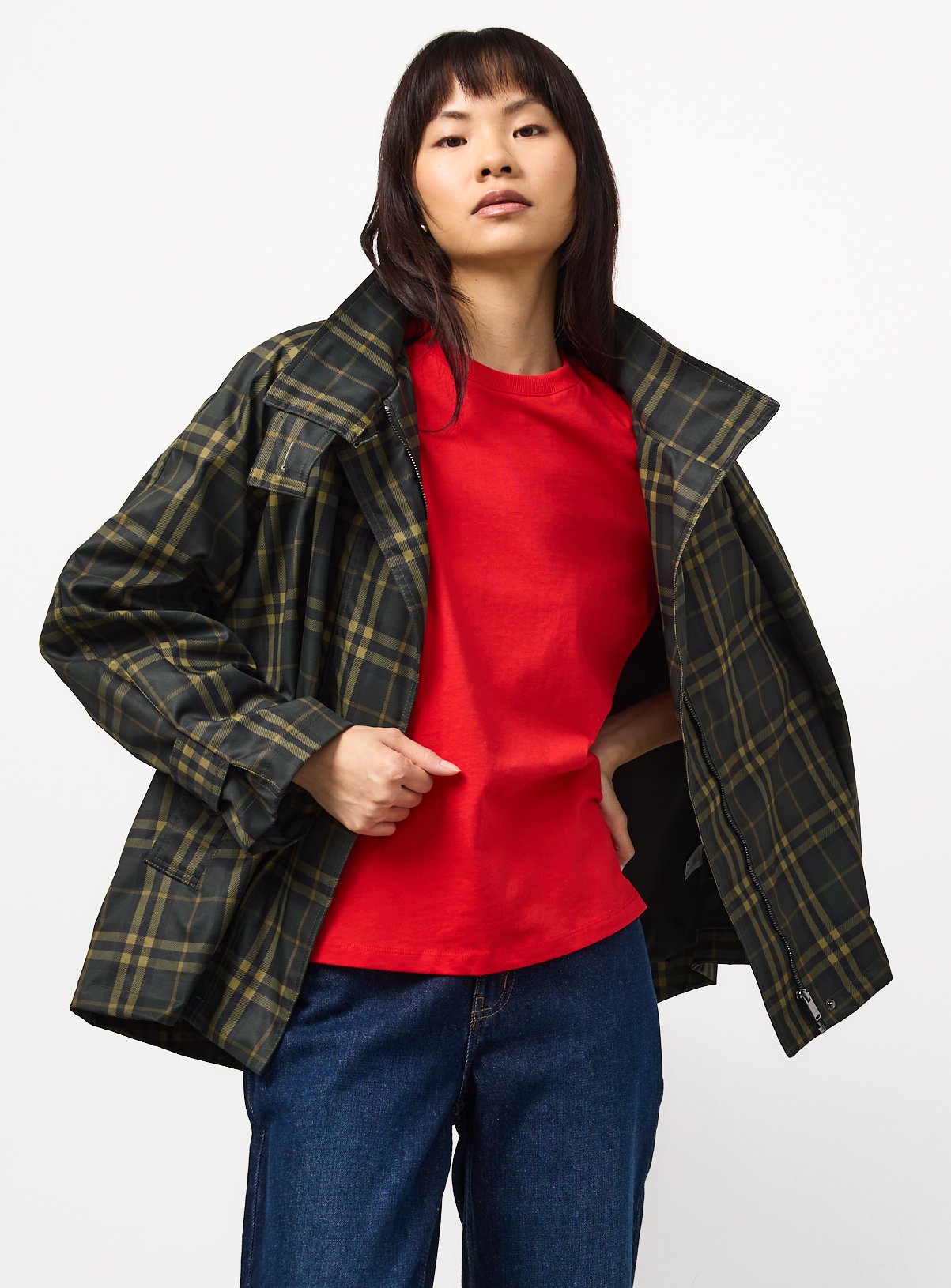 Red Shoulder Pad T-Shirt 18 - Image 2 thumbnail