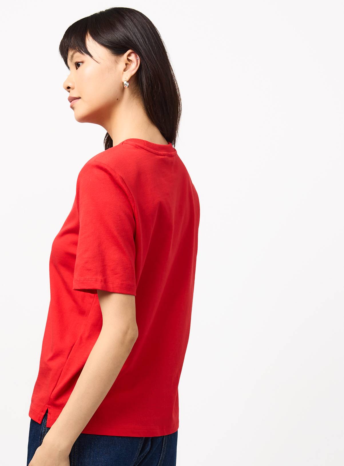 Red Shoulder Pad T-Shirt 18 - Image 4