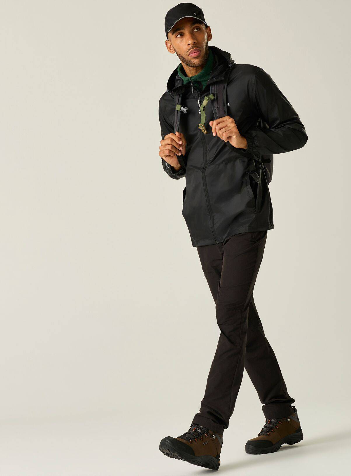 REGATTA Mens Waterproof Pack It Jacket III Black XXL - Image 5