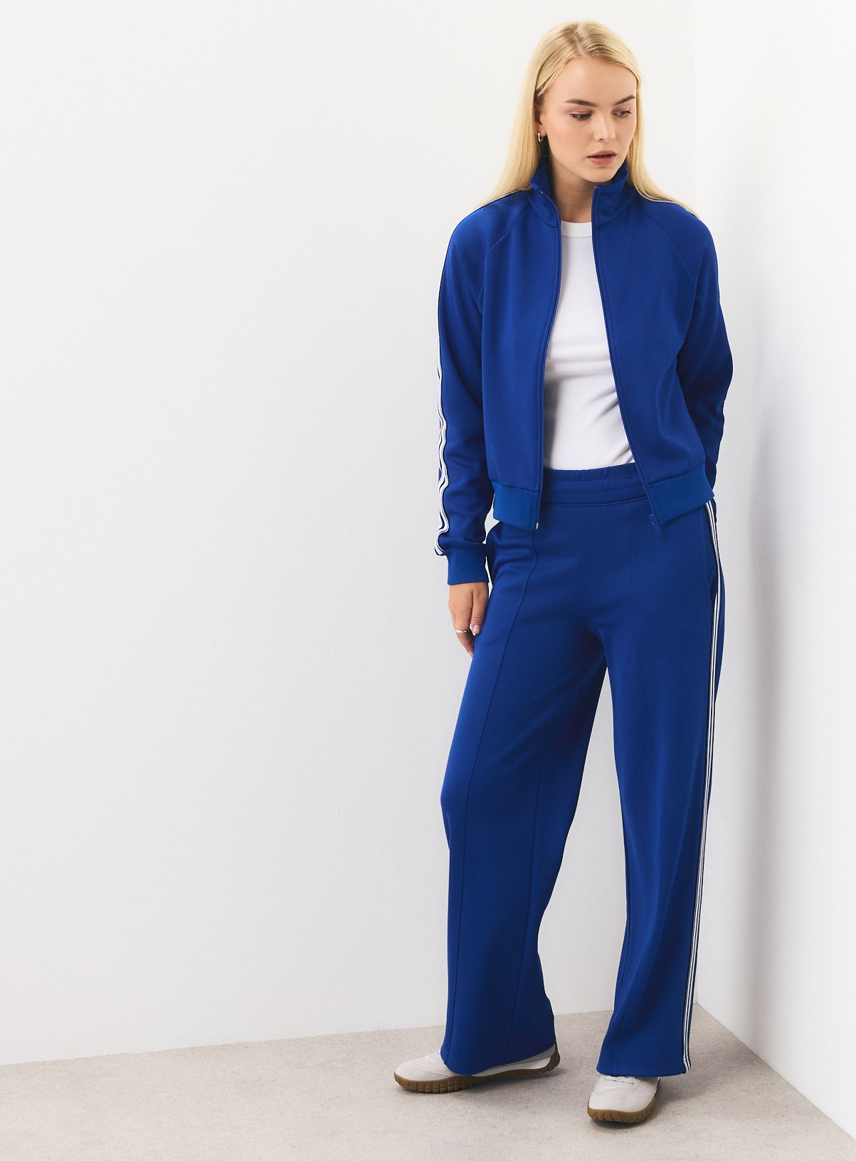 Blue Tricot Piping Jacket M - Image 3 thumbnail