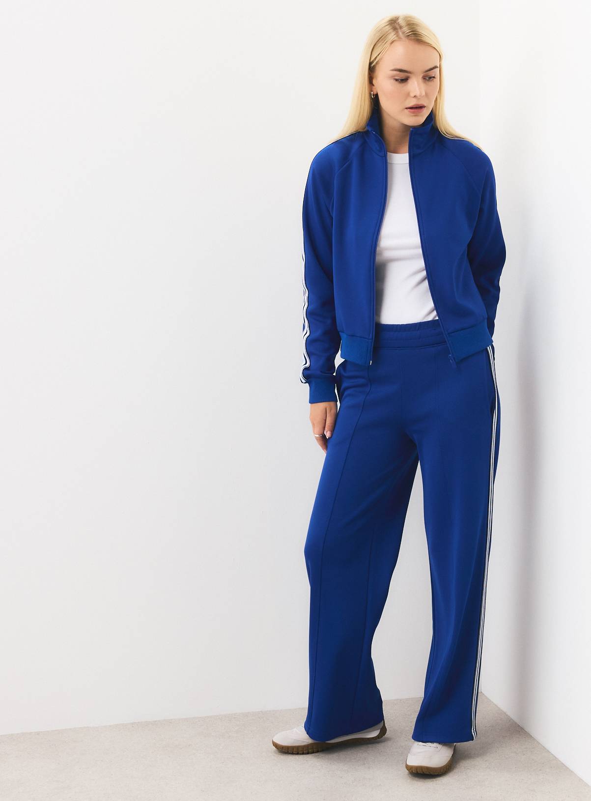 Blue Tricot Piping Jacket M - Image 5