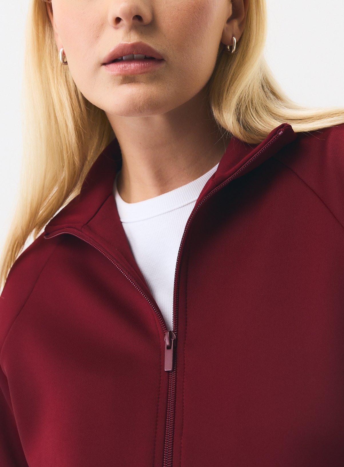 Red Tricot Piping Jacket XS - Image 3 thumbnail