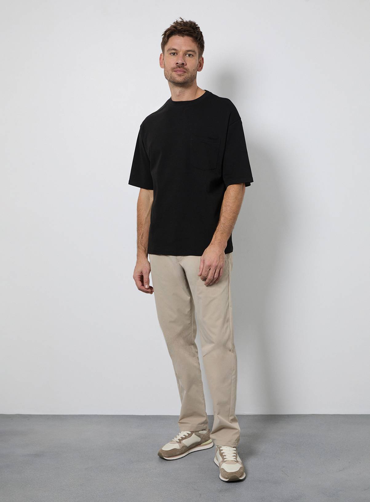 BURTON Black Oversized Crew Neck T-Shirt L - Image 4