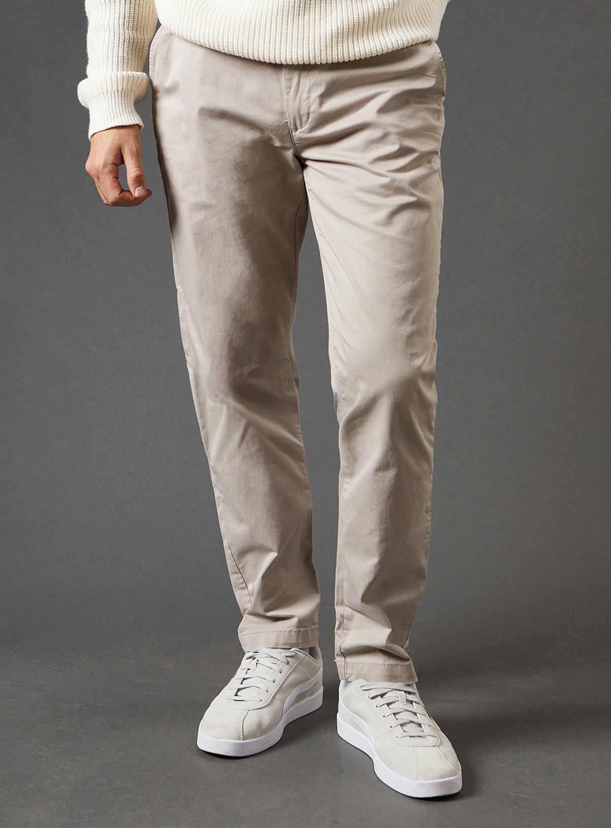 BURTON Slim Fit Chino Trousers 34R - Image 1 thumbnail
