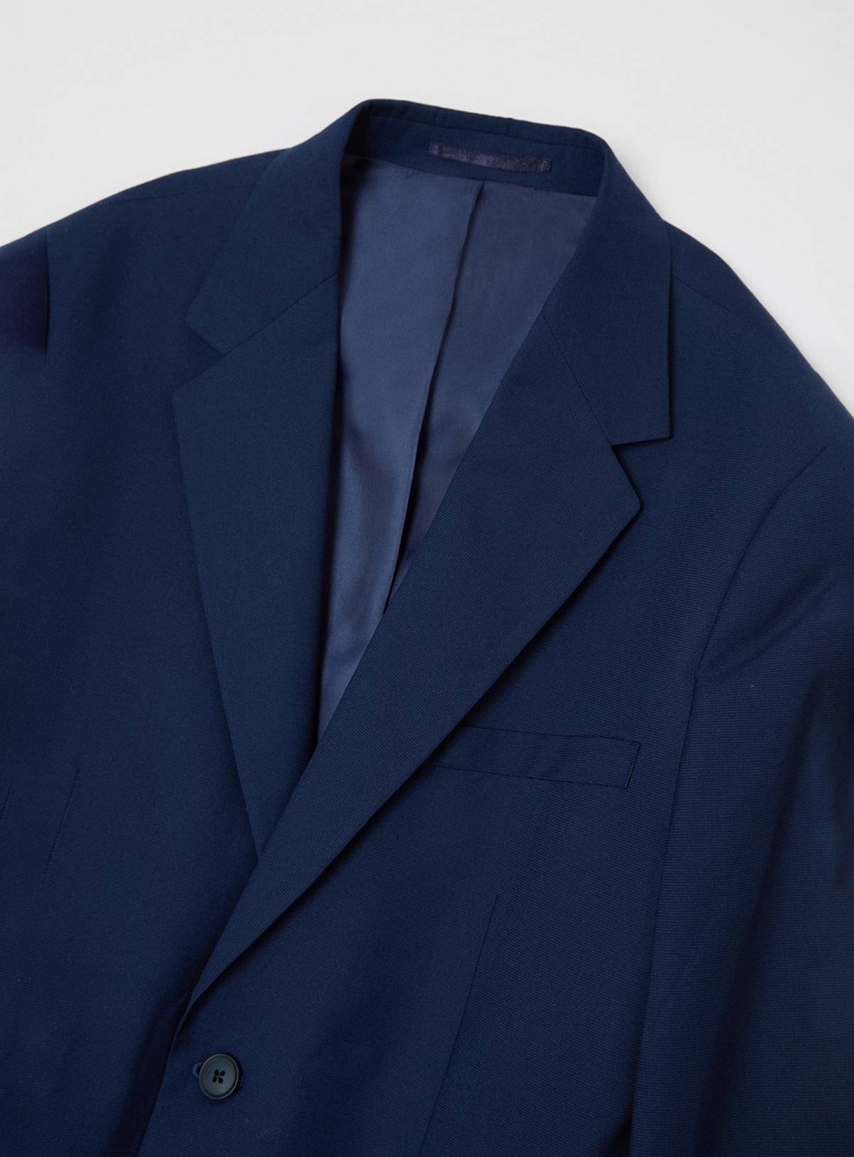 BURTON Royal Blue Textured Slim Fit Suit Jacket 38S - Image 2