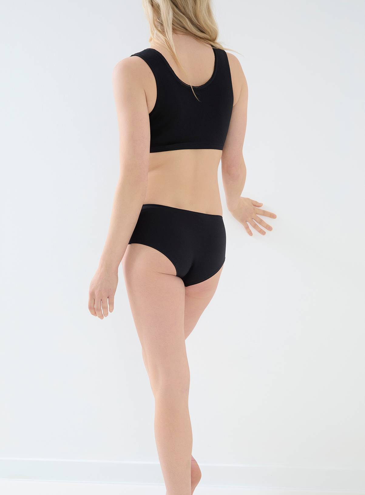 JOJO MAMAN BÉBÉ 3 Pack Maternity Shorts Black L - Image 3