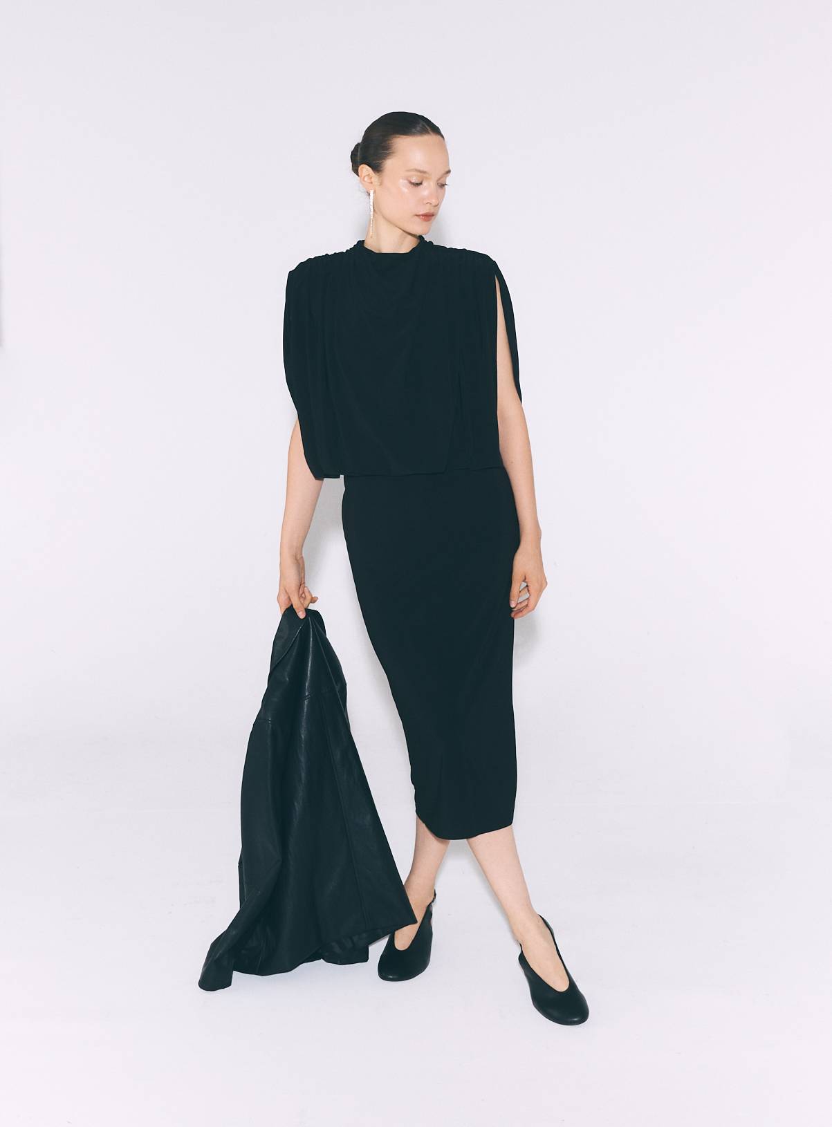 Black Sleeveless Midaxi Dress 18 - Image 2