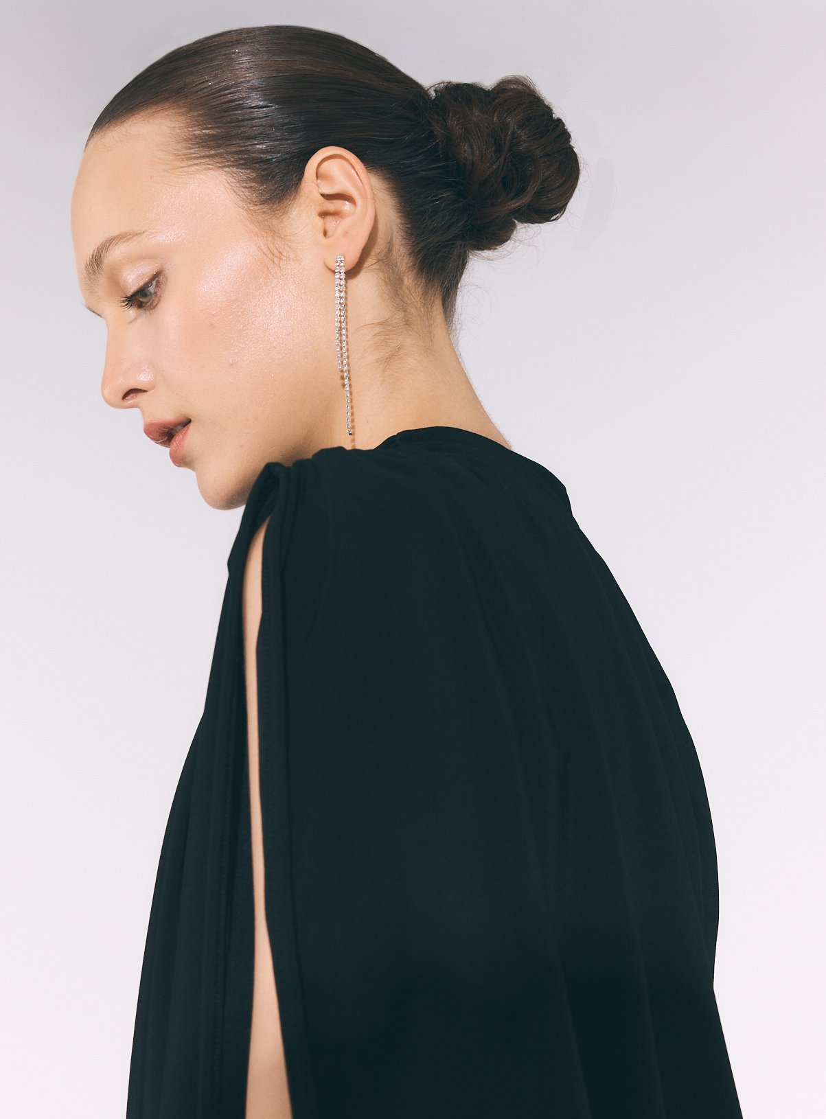 Black Sleeveless Midaxi Dress 18 - Image 3 thumbnail