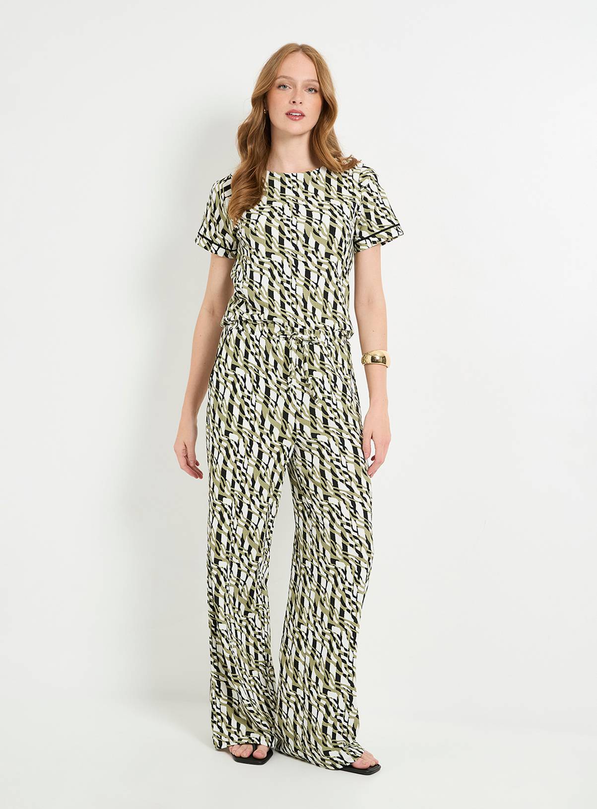WALLIS Geo Jersey Drawstring Trouser 20 - Image 4