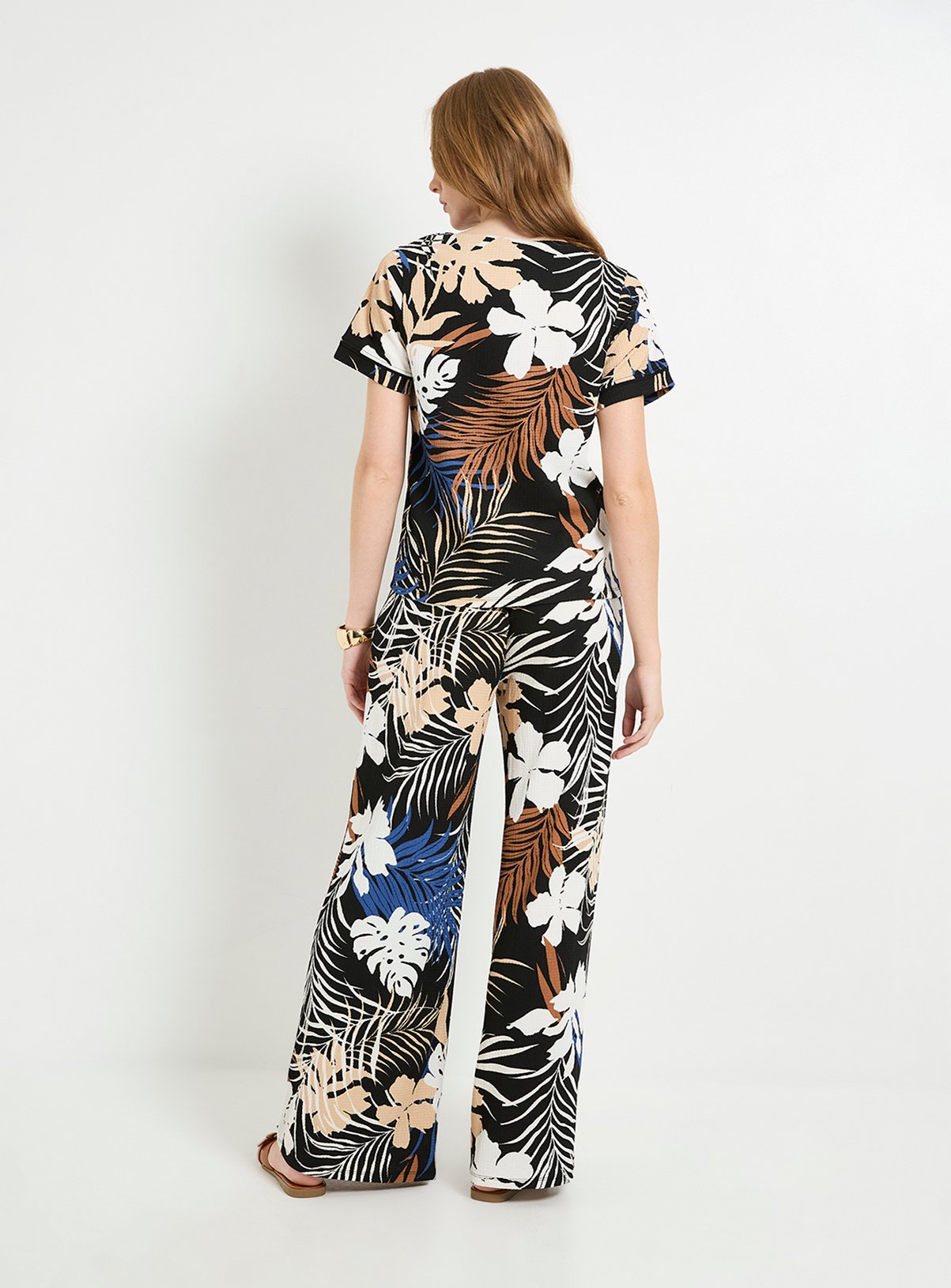 WALLIS Tropical Jersey Drawstring Trouser 16 - Image 3 thumbnail