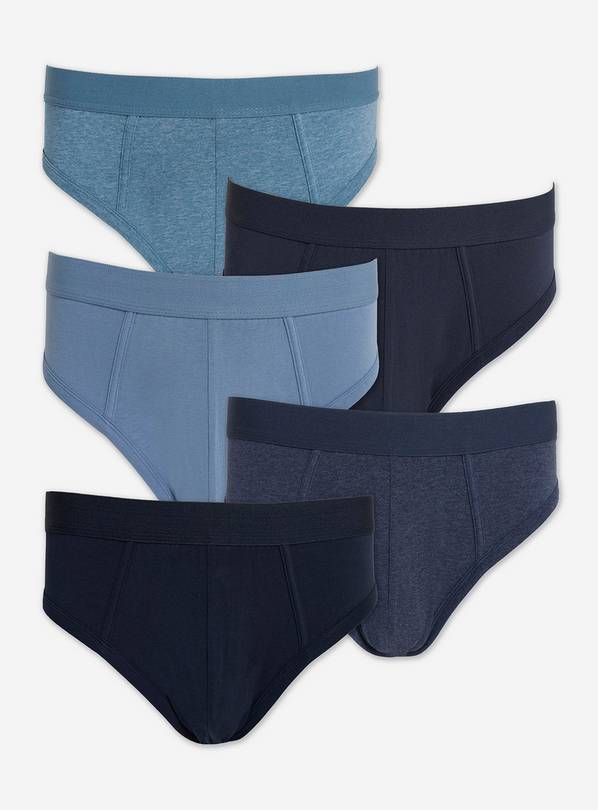 JACAMO 5 Pack Blue Mix Briefs 46/48