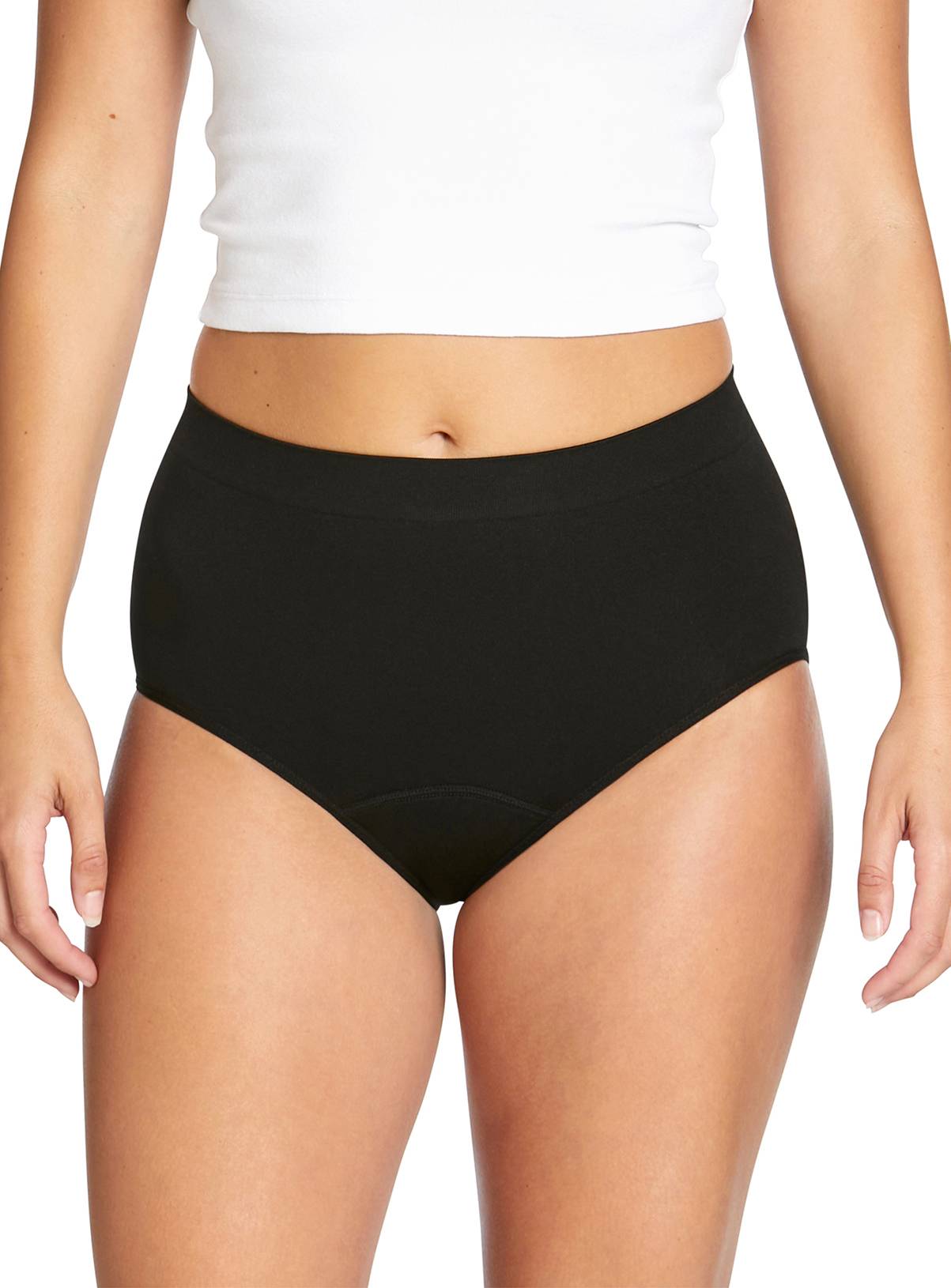 LOVE LUNA Love Luna 3 Pack Seamfree Period Full Brief 12-14 - Image 2