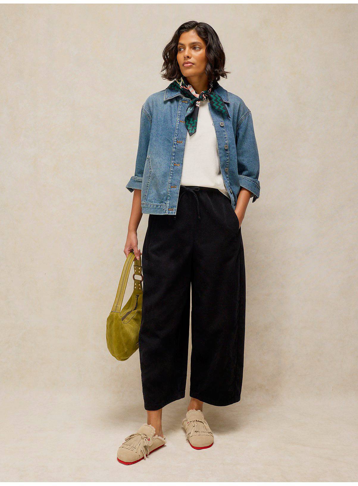 WHITE STUFF Leona Pull on Cord Trouser 8 - Image 2