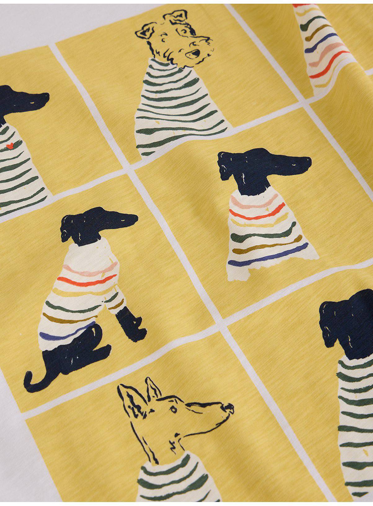 WHITE STUFF Katya Dog Print Graphic T-Shirt 10 - Image 6