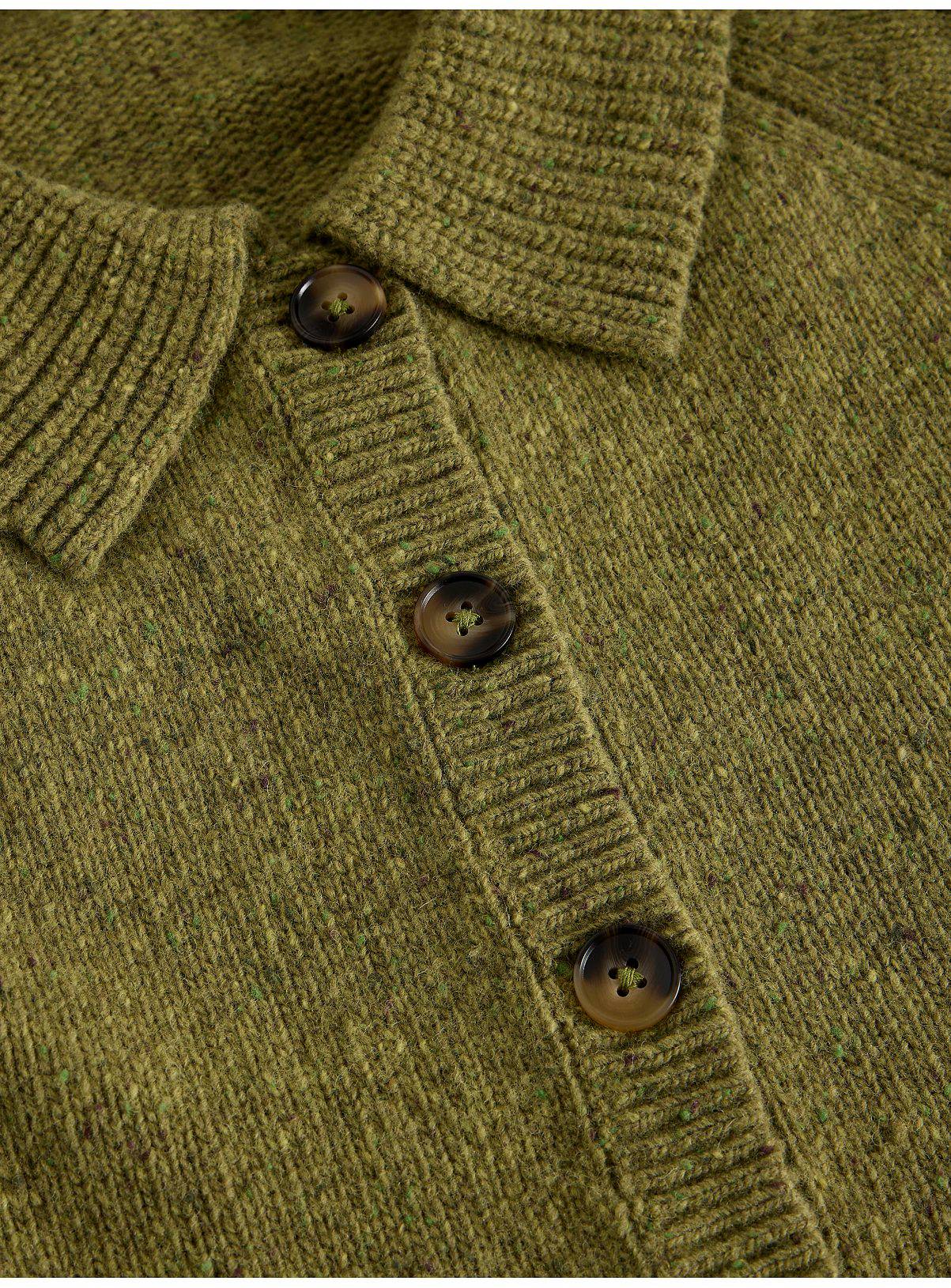 WHITE STUFF Shepherd Collar Wool Rich Cardigan 10 - Image 6