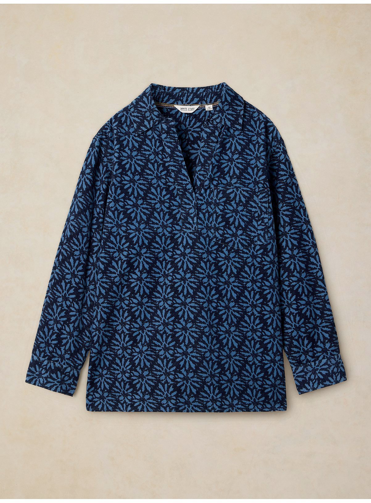 WHITE STUFF Sage Longline Cord Tunic 8 - Image 5 thumbnail