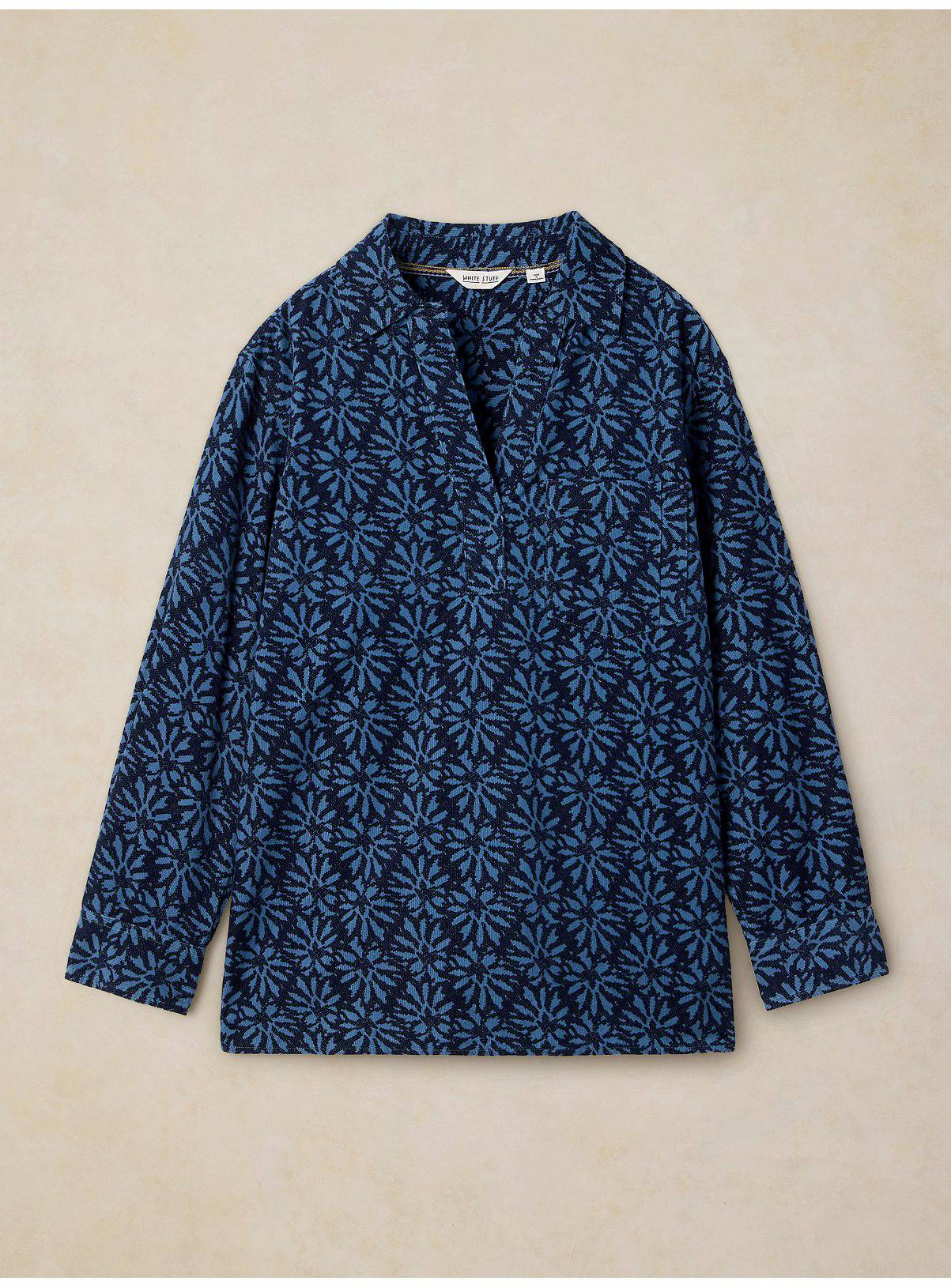WHITE STUFF Sage Longline Cord Tunic 8 - Image 5