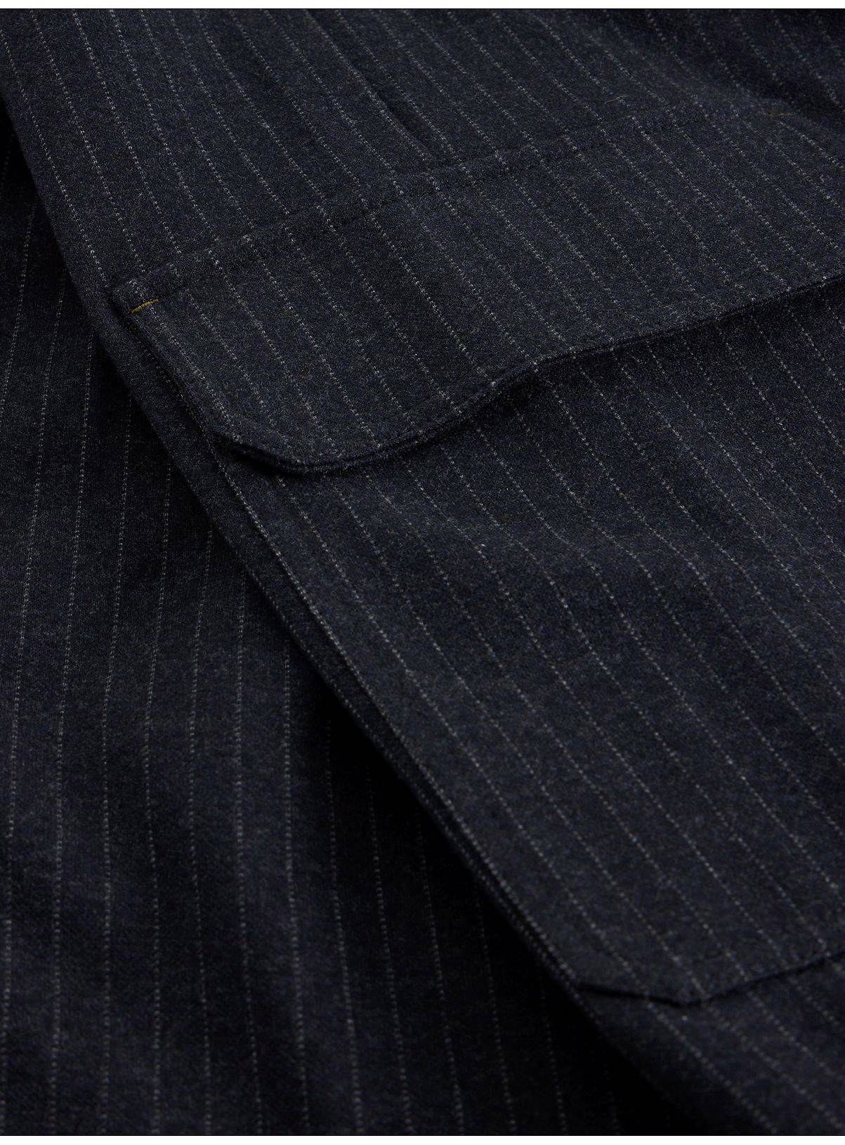 WHITE STUFF Teagan Navy Stripe Wide Leg Trouser 16 - Image 6