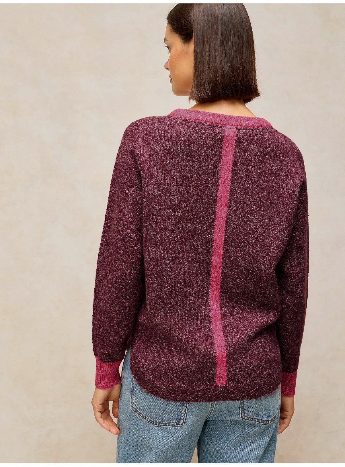 WHITE STUFF Talia Nep Jumper 18 - Image 2 thumbnail