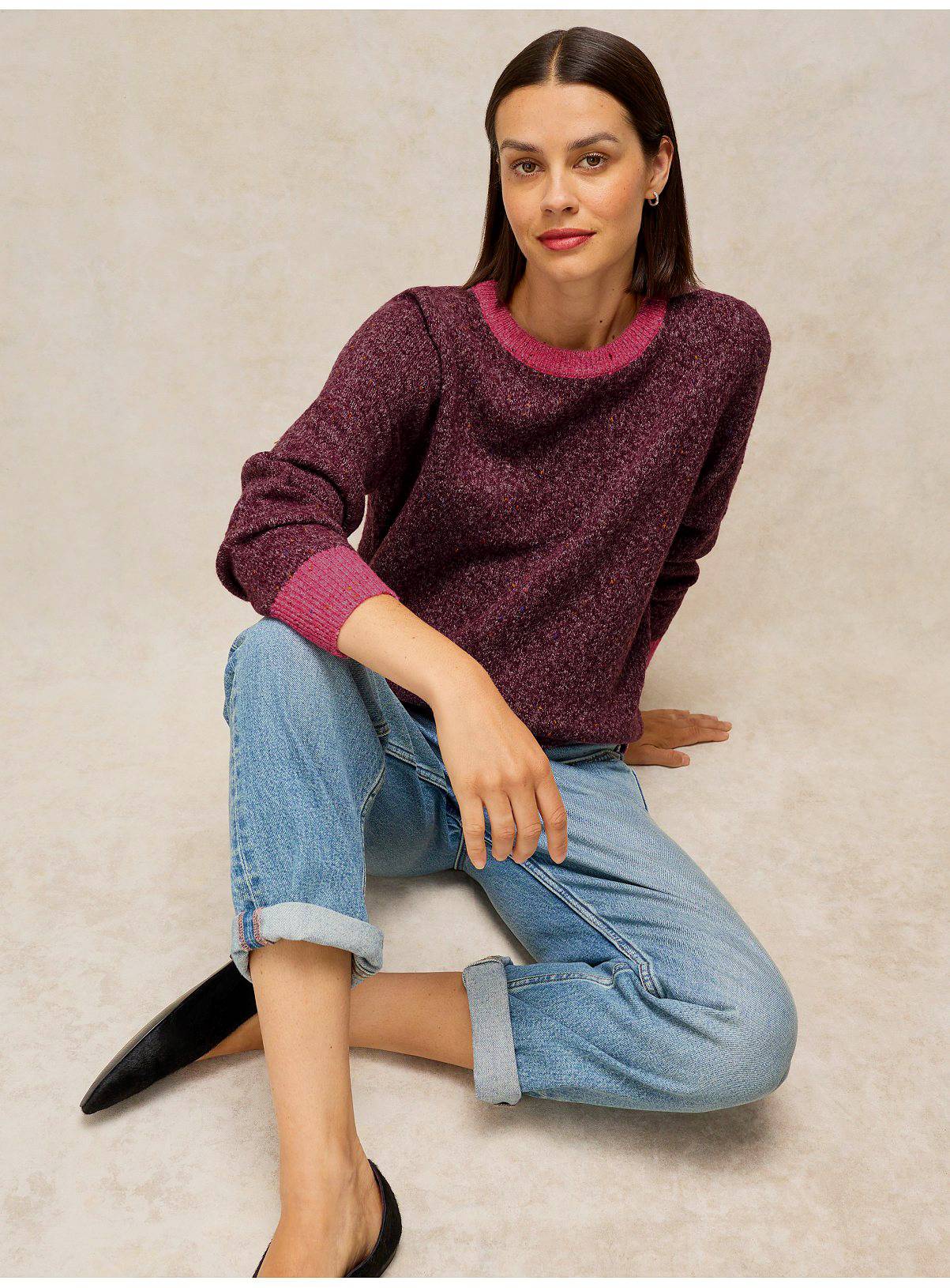 WHITE STUFF Talia Nep Jumper 18 - Image 4