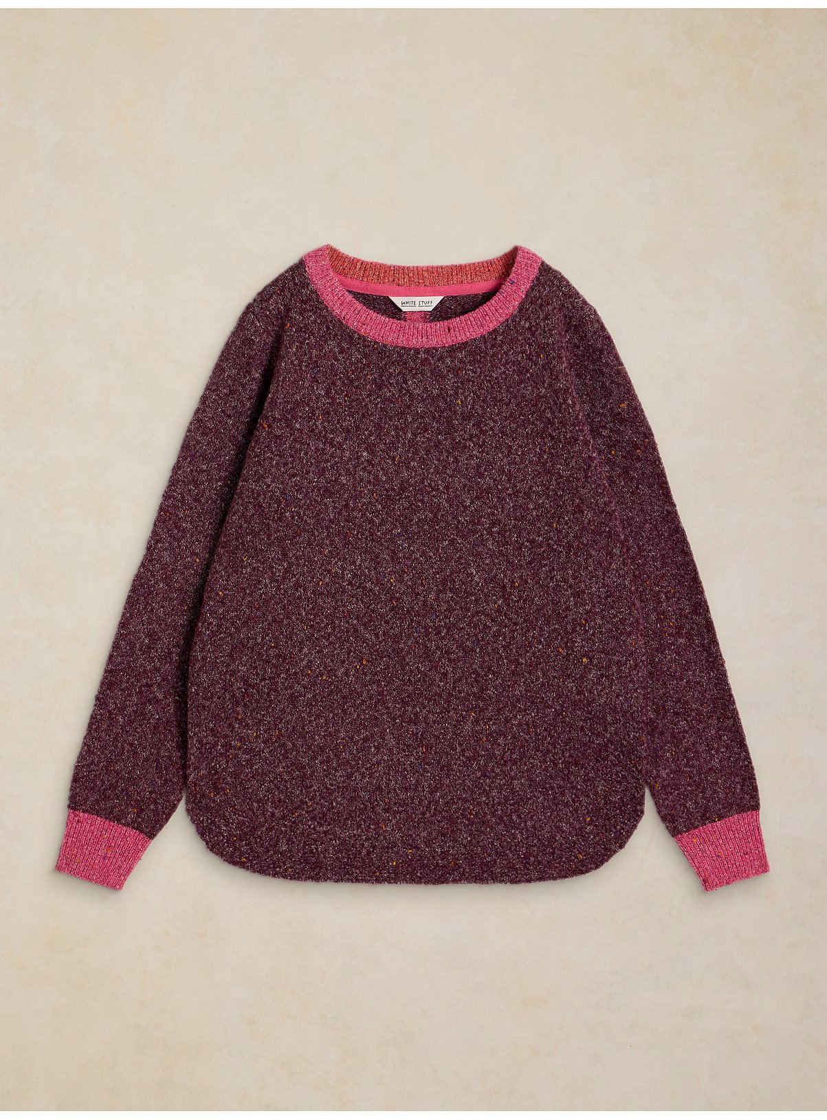 WHITE STUFF Talia Nep Jumper 18 - Image 5 thumbnail