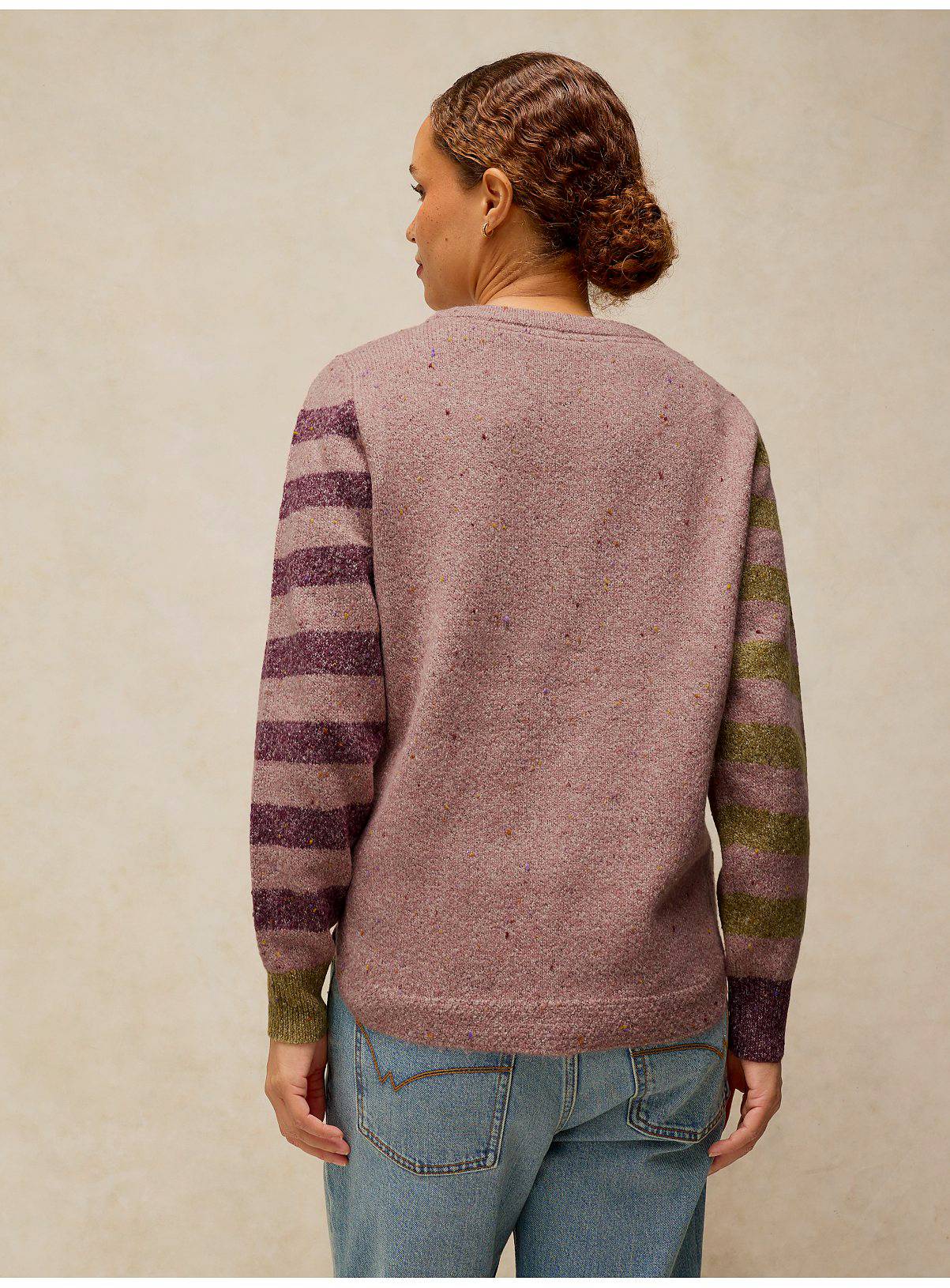 WHITE STUFF Talia Nep Abstract Jumper 18 - Image 2