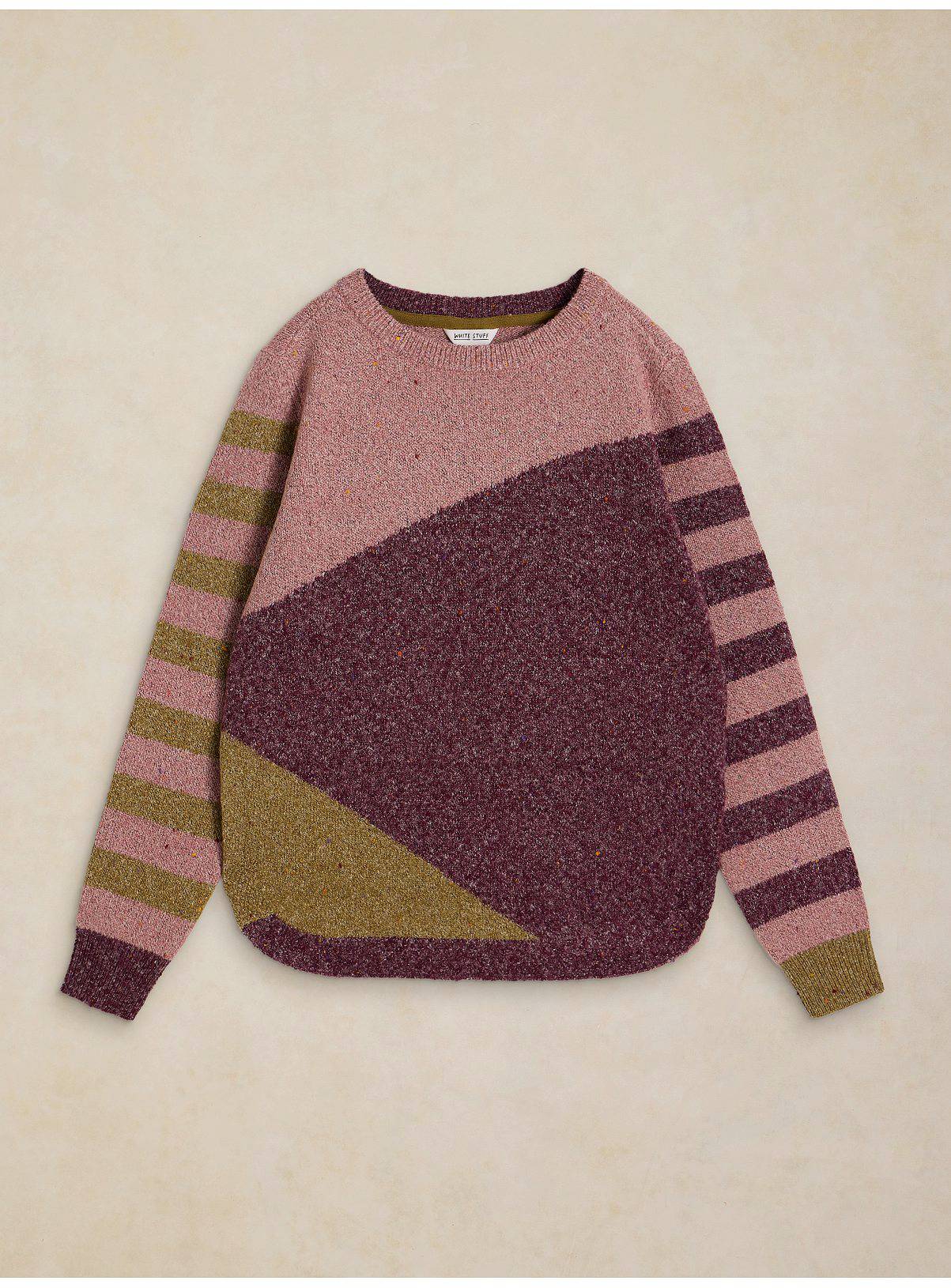 WHITE STUFF Talia Nep Abstract Jumper 18 - Image 5