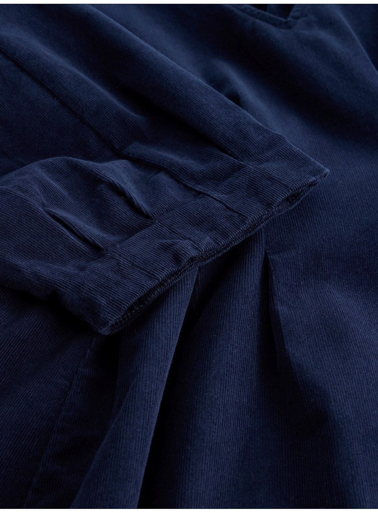 WHITE STUFF Navy Kate Corduroy Midi Dress 18 - Image 6 thumbnail