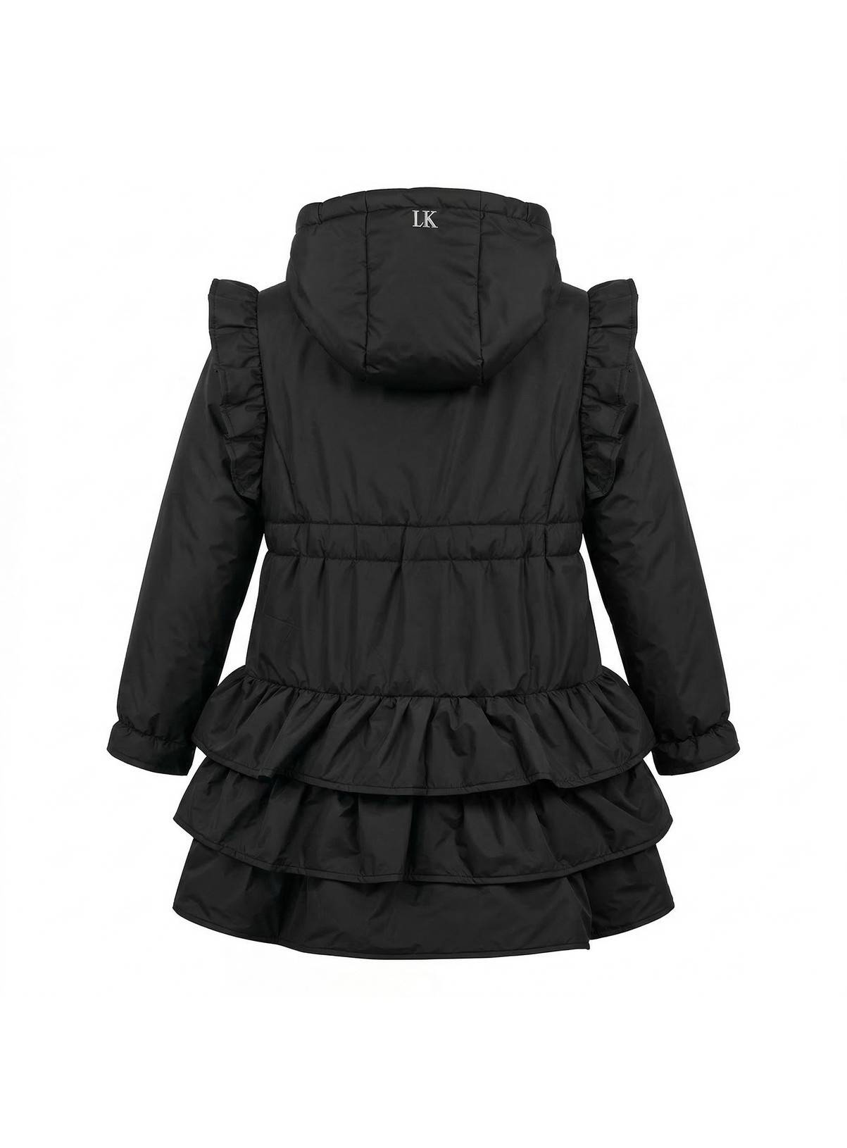 LELLI KELLY Bella Fleece Lined Padded Coat Black 8-9 years - Image 4