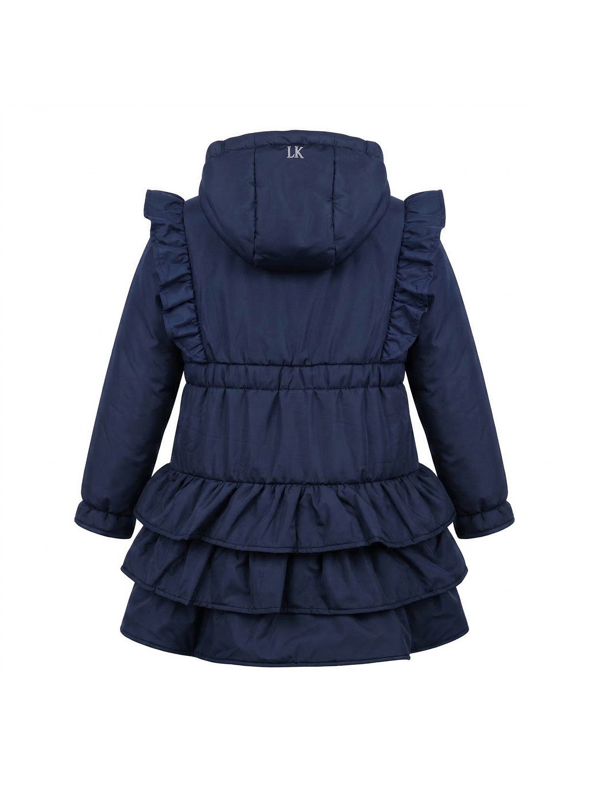 LELLI KELLY Bella Fleece Lined Padded Coat Navy 8-9 years - Image 4 thumbnail