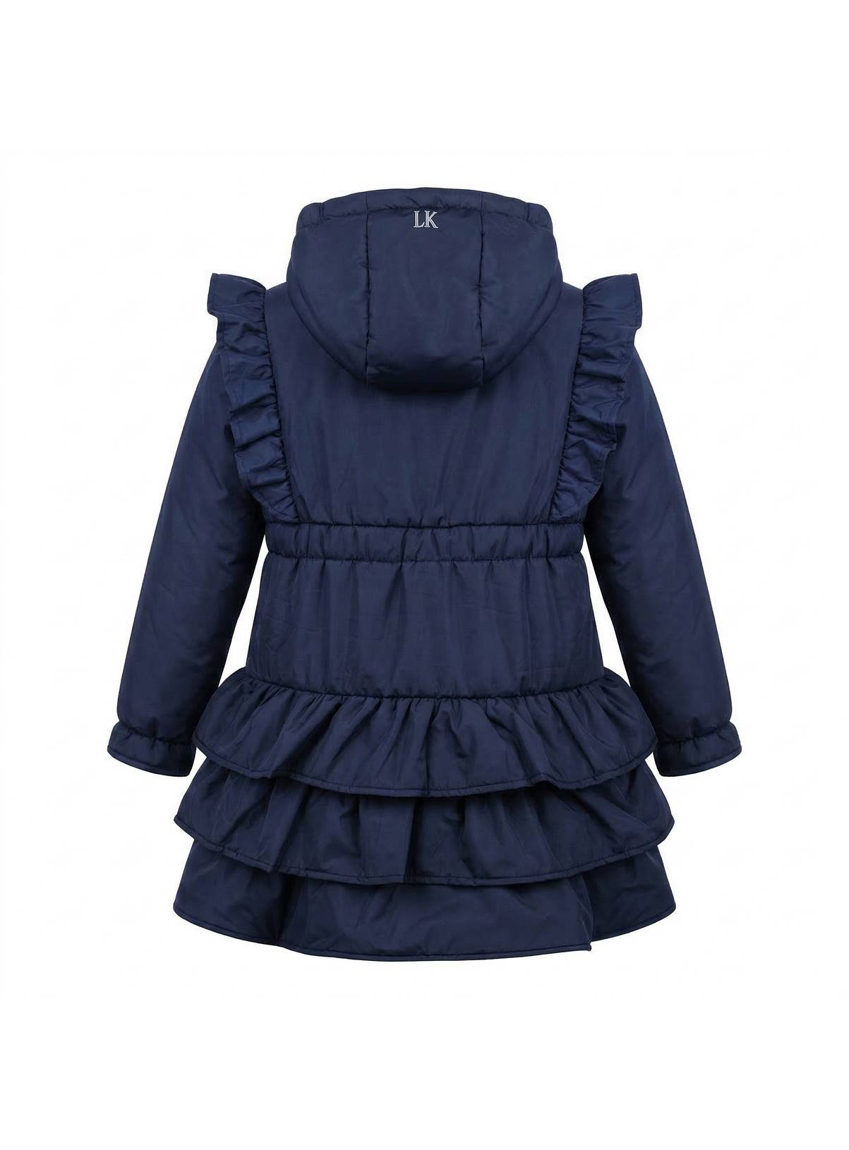 LELLI KELLY Bella Fleece Lined Padded Coat Navy 8-9 years - Image 4