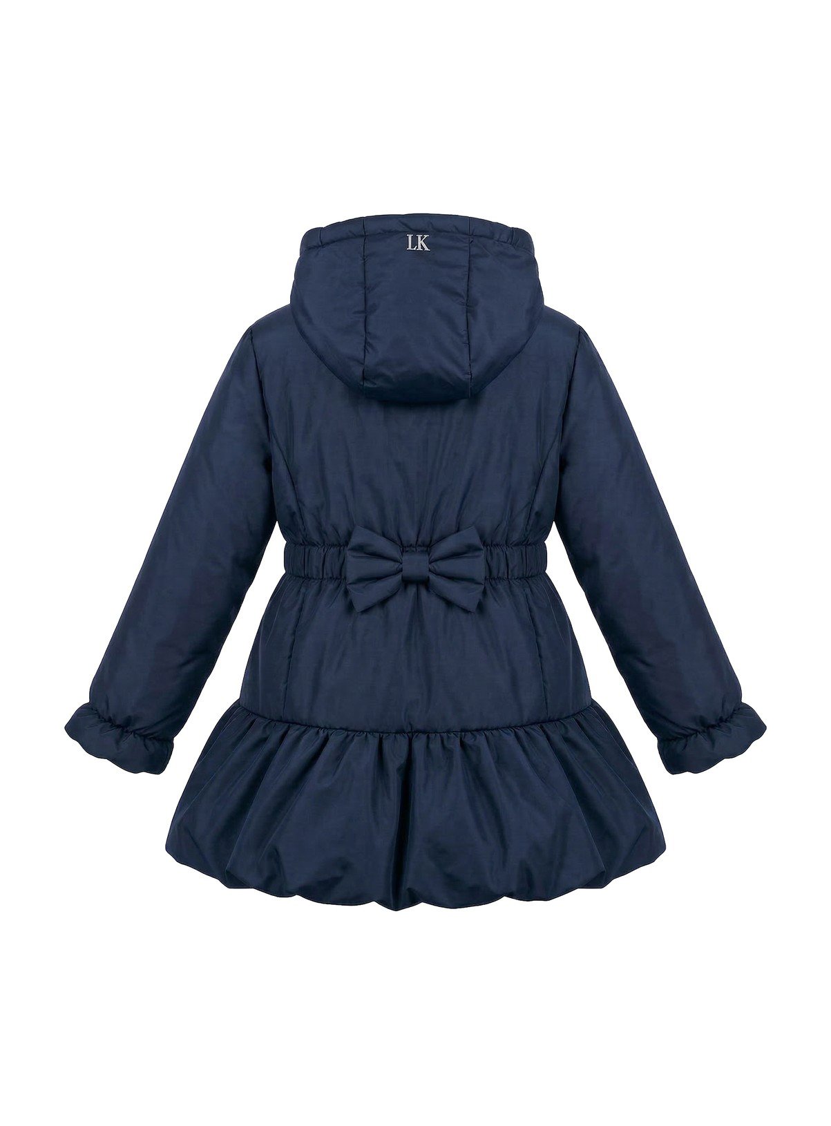 LELLI KELLY Betsy Padded Coat Navy With Fleece Lined Hood 9-10 years - Image 4 thumbnail