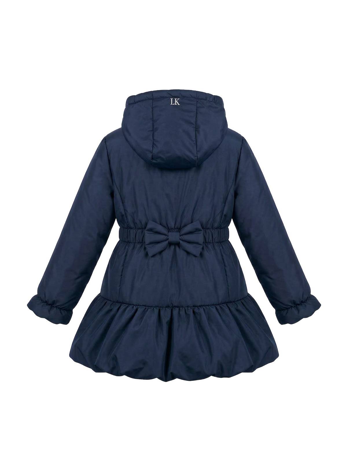 LELLI KELLY Betsy Padded Coat Navy With Fleece Lined Hood 9-10 years - Image 4