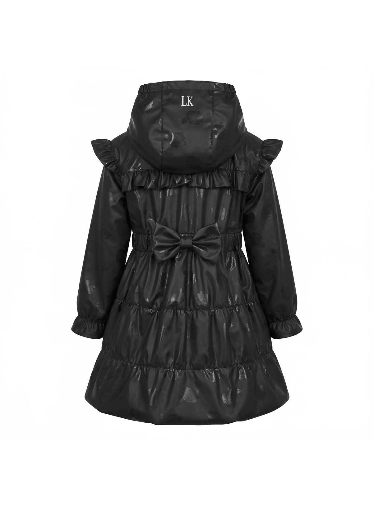 LELLI KELLY Bonnie Fleece Lined Coat Black 9-10 years - Image 4