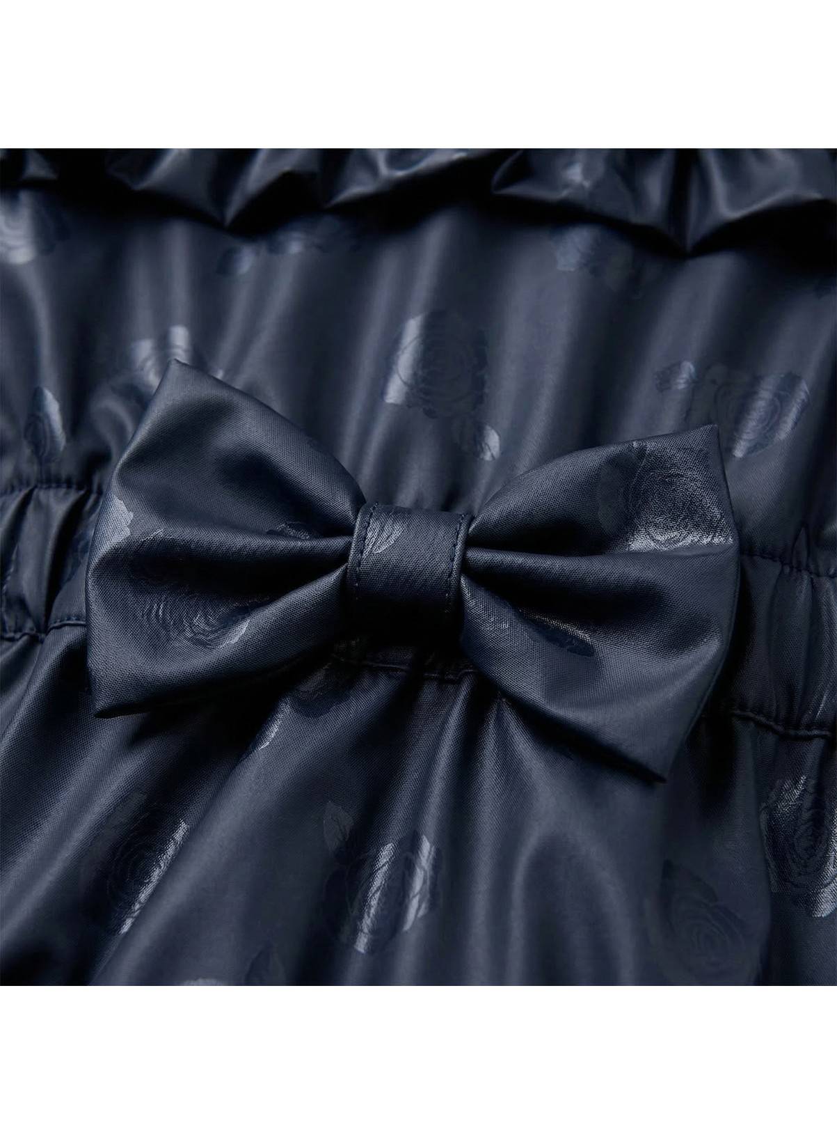 LELLI KELLY Bonnie Fleece Lined Coat Navy 7-8 years - Image 5