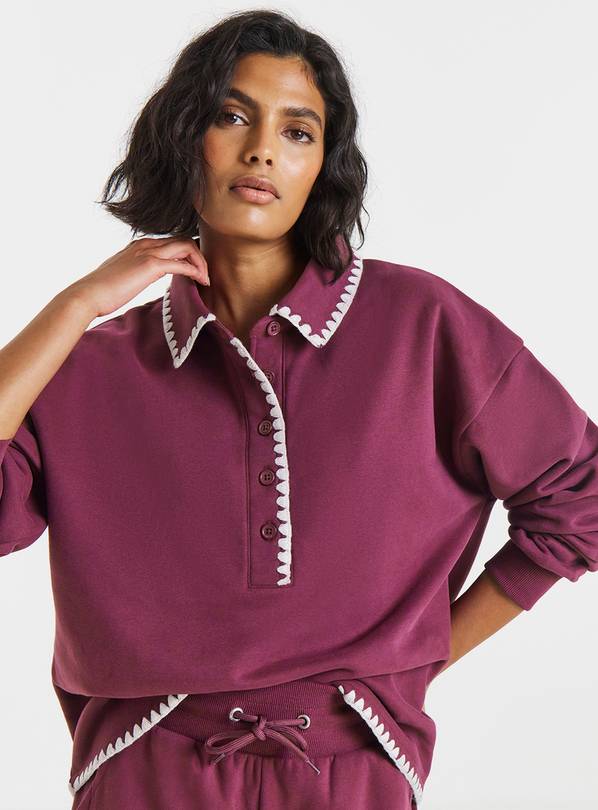 SIMPLY BE Whipstitch Sweatshirt 28