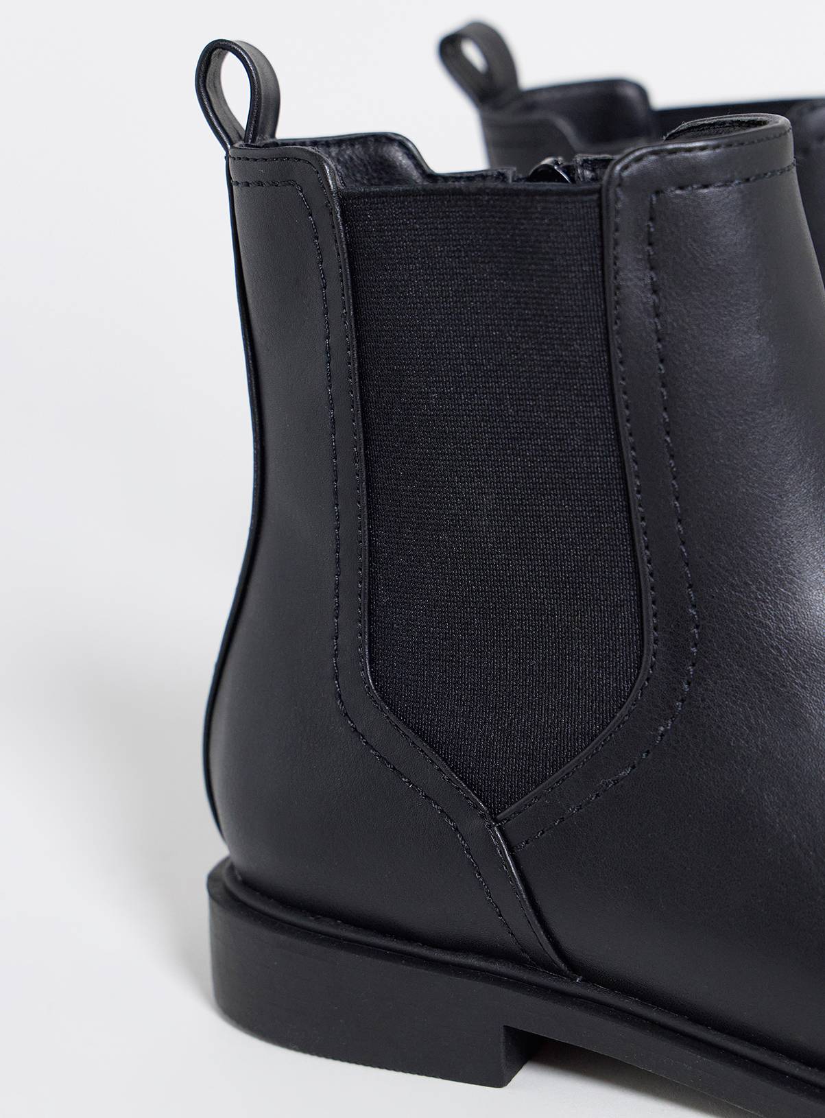 SIMPLY BE Classic Chelsea Boot Wide Fit Black 5 - Image 4