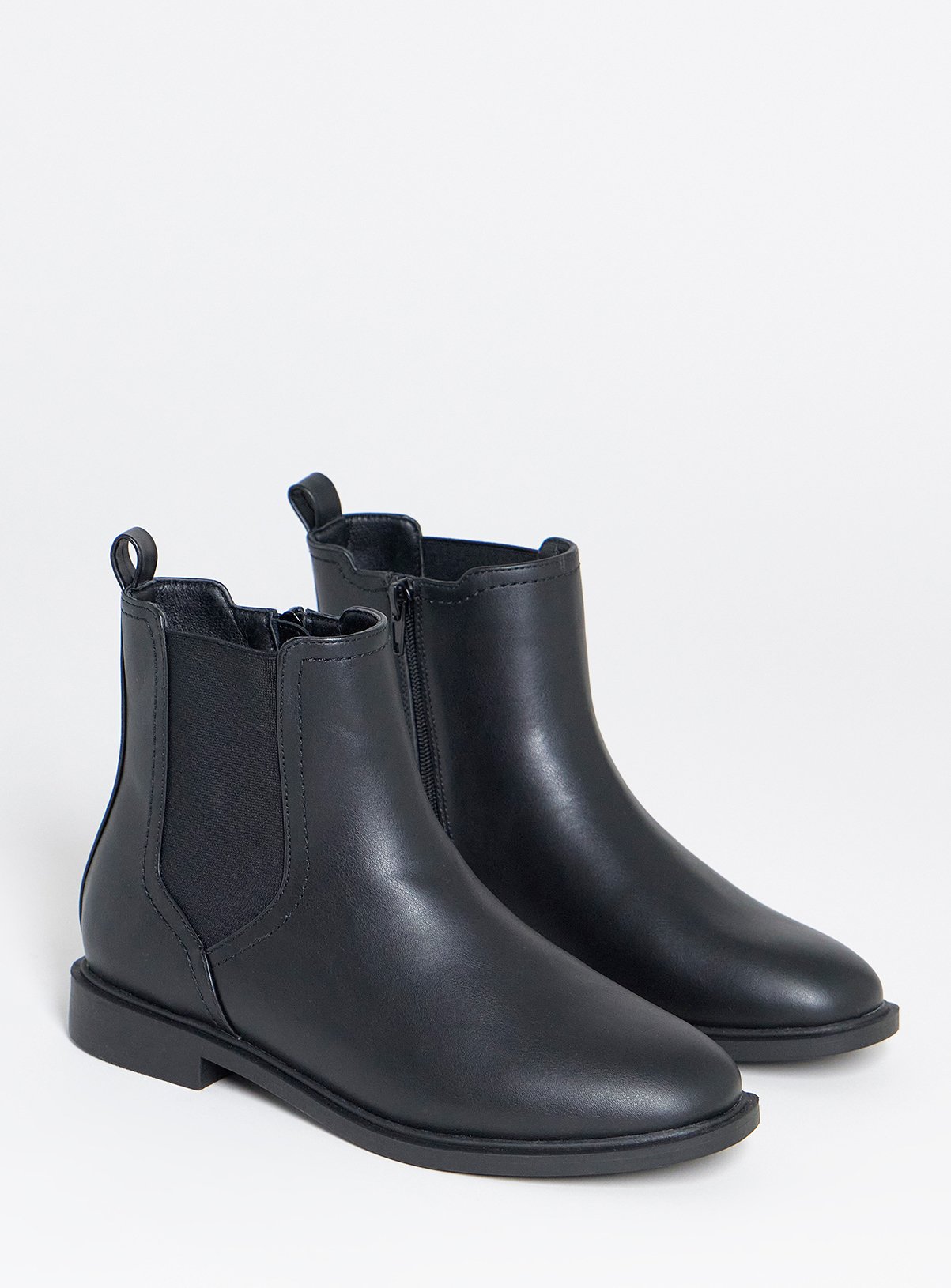 SIMPLY BE Classic Chelsea Boot Extra Wide Fit Black 6 - Image 2 thumbnail