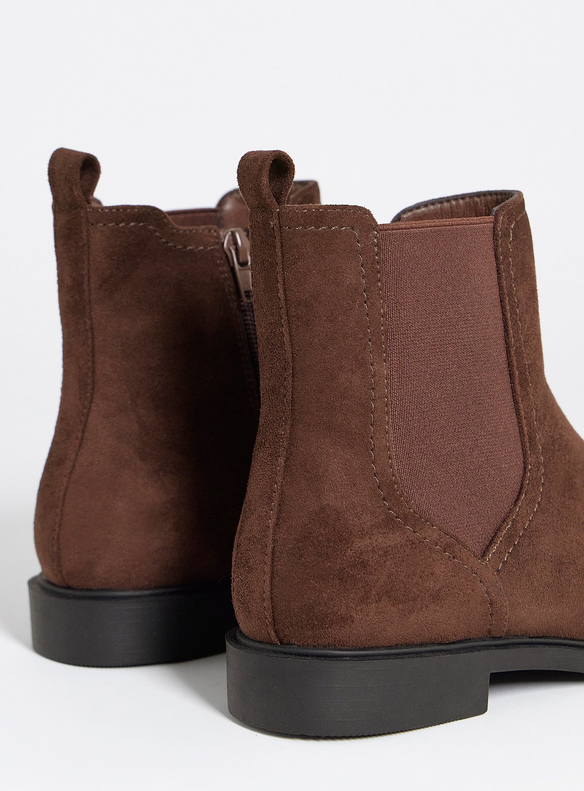 SIMPLY BE Brown Classic Chelsea Boot Standard Fit 5 - Image 4 thumbnail