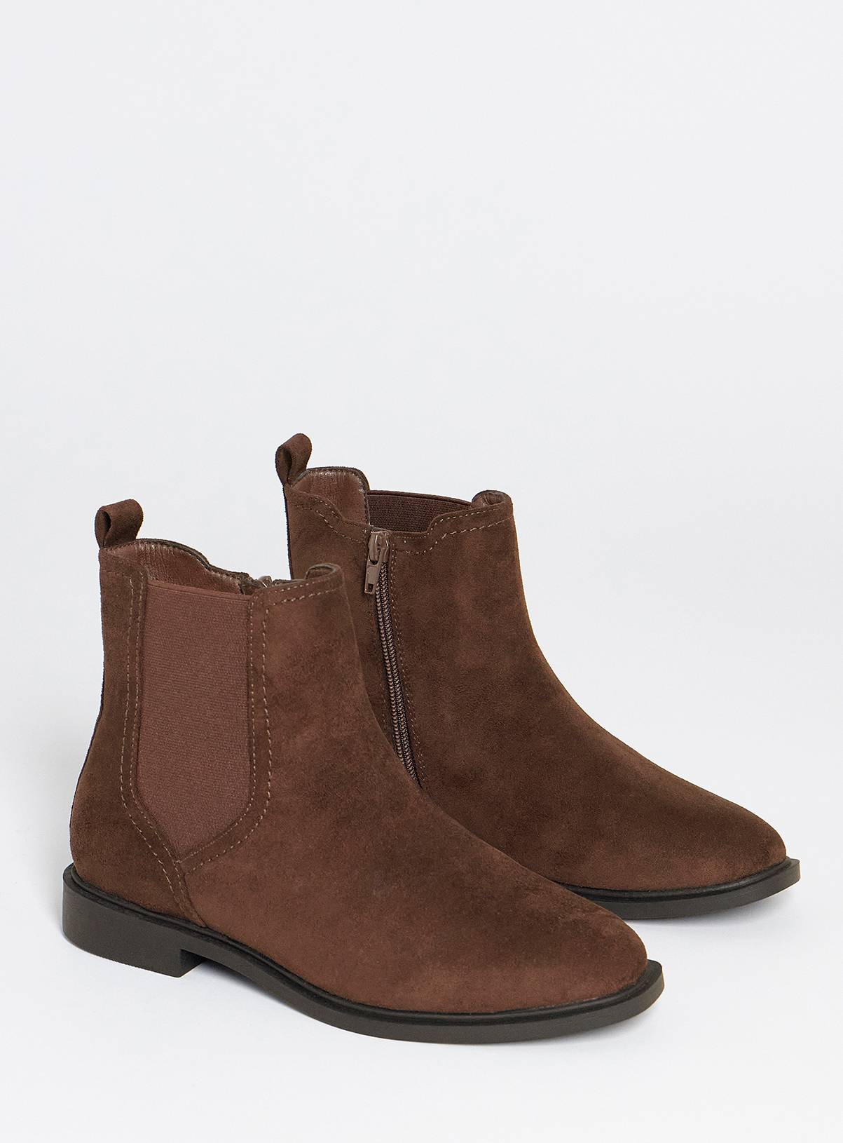 SIMPLY BE Classic Chelsea Boot Wide Fit Brown 4 - Image 2