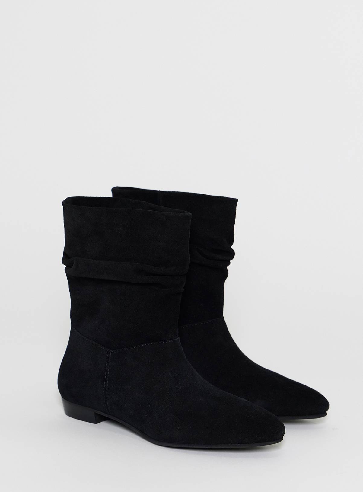 SIMPLY BE Ruched Ankle Boot Extra Wide Fit 4 - Image 2