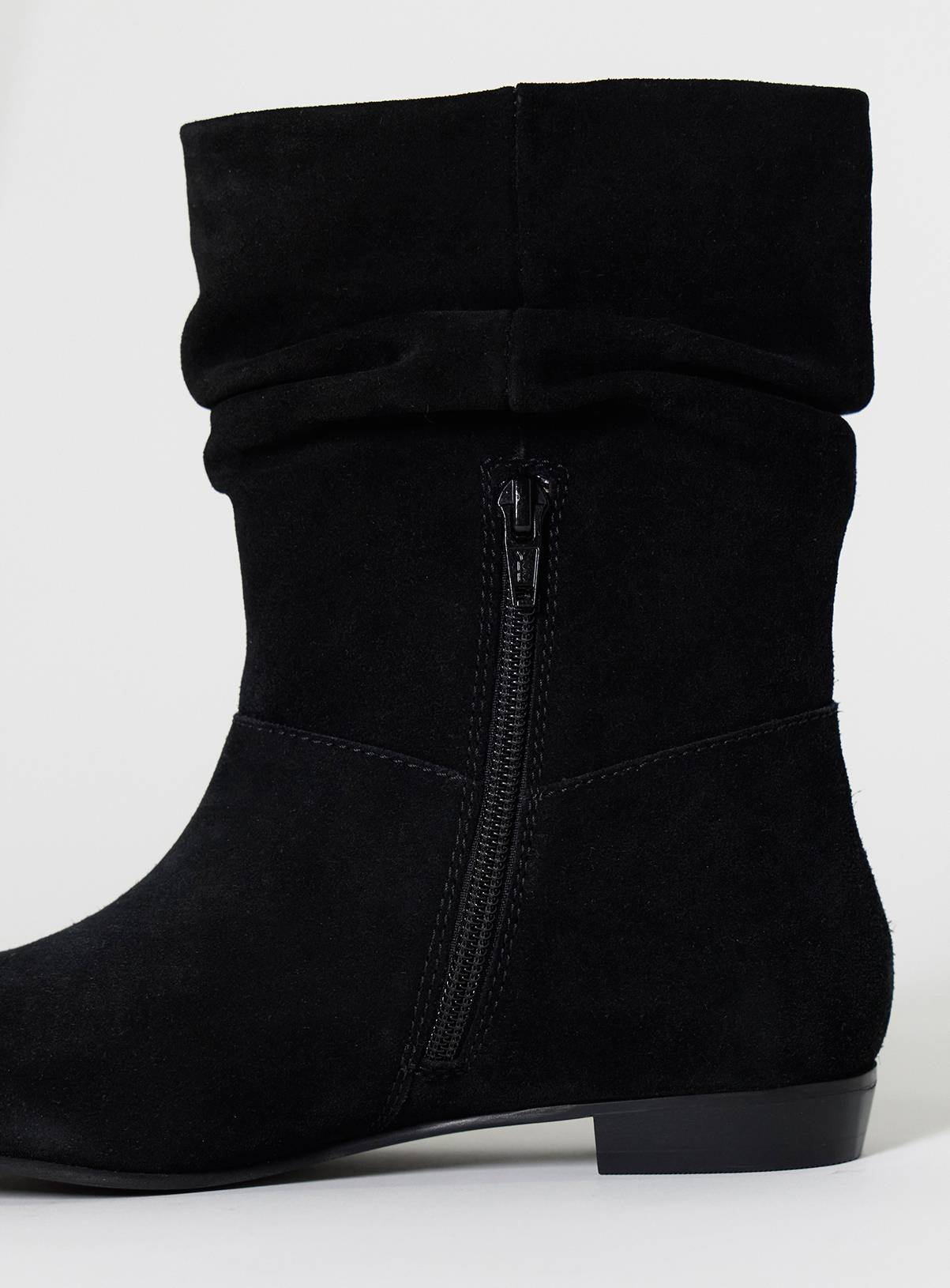 SIMPLY BE Ruched Ankle Boot Extra Wide Fit 4 - Image 4