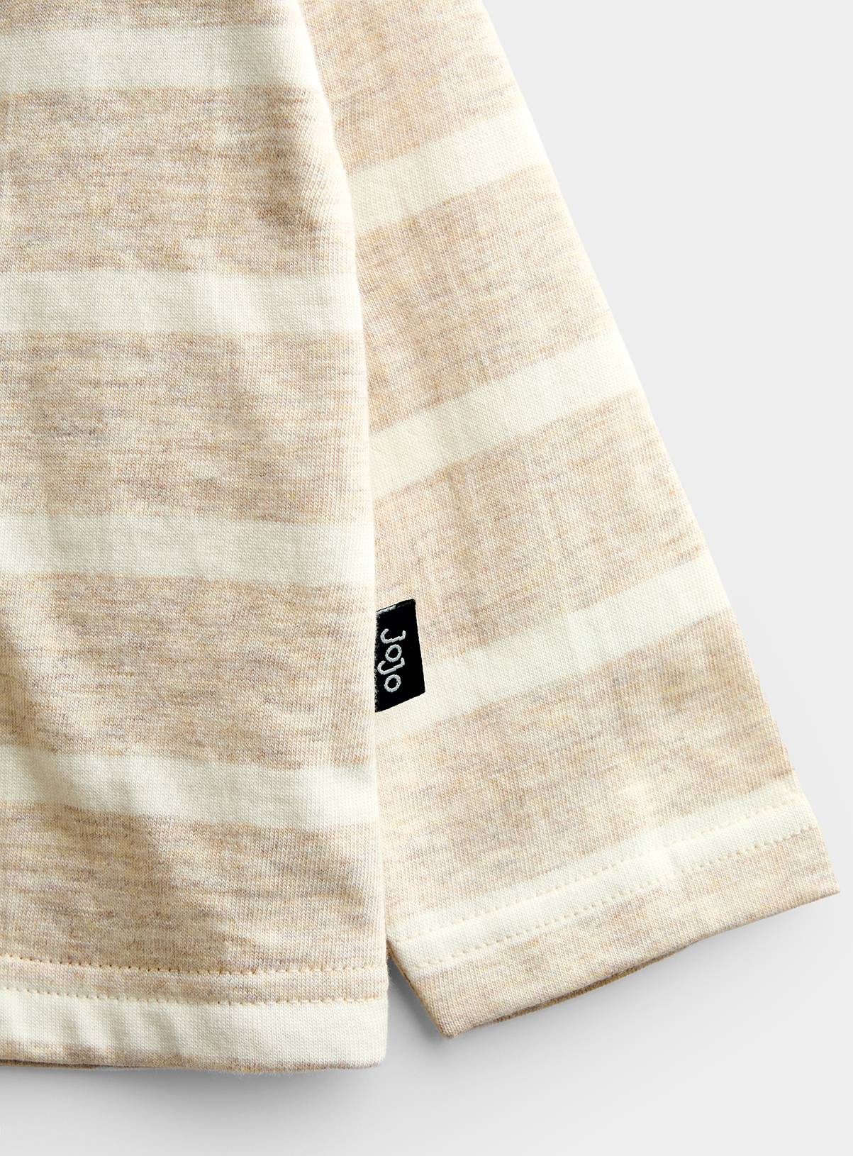 JOJO MAMAN BÉBÉ Wild One Highland Cow Embroidered Top Oatmeal Marl 18-24 months - Image 3