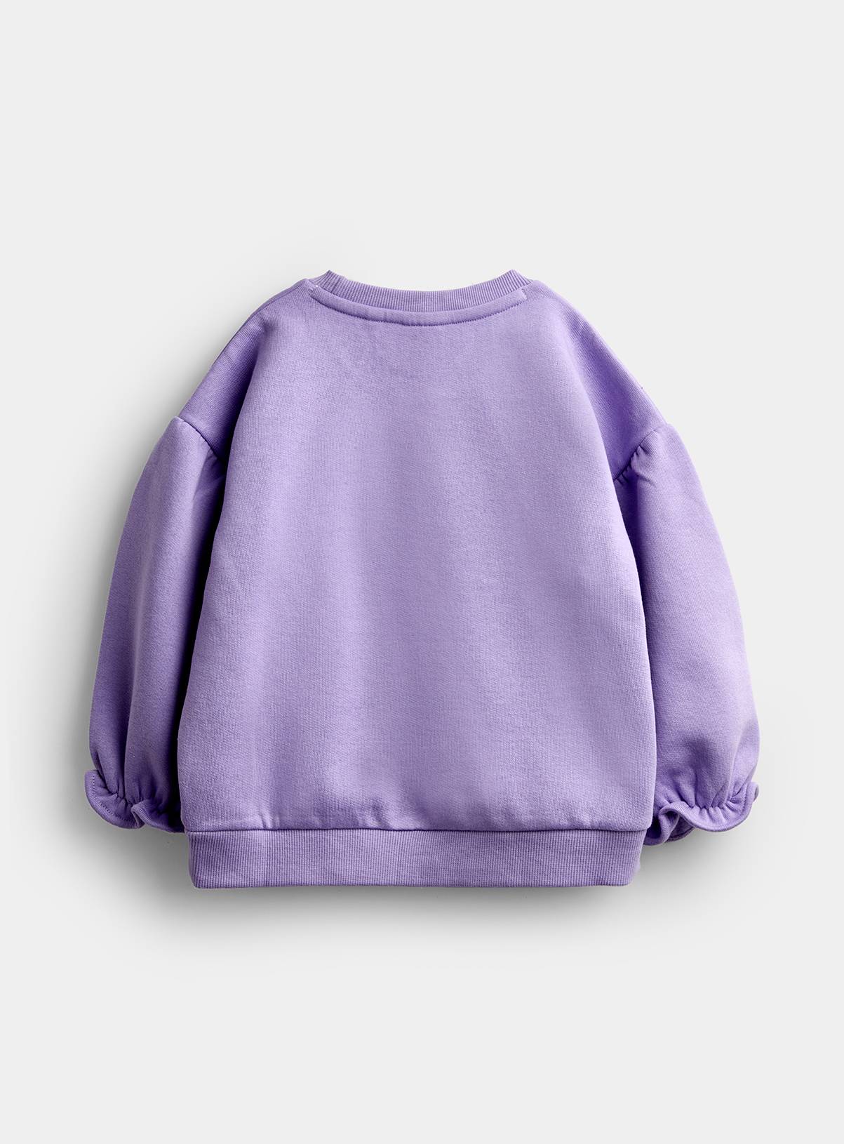 JOJO MAMAN BÉBÉ Dino Patchwork Sweatshirt Lilac 12-18 months - Image 4