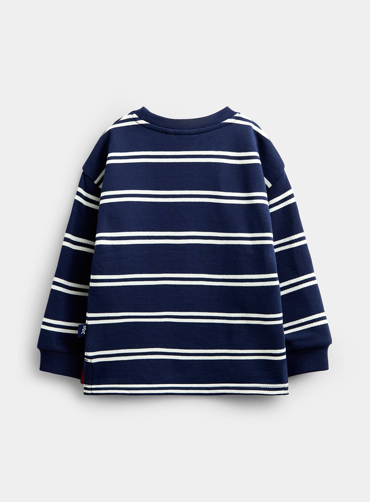 JOJO MAMAN BÉBÉ Skater Dog Sweatshirt Navy Blue 12-18 months - Image 5