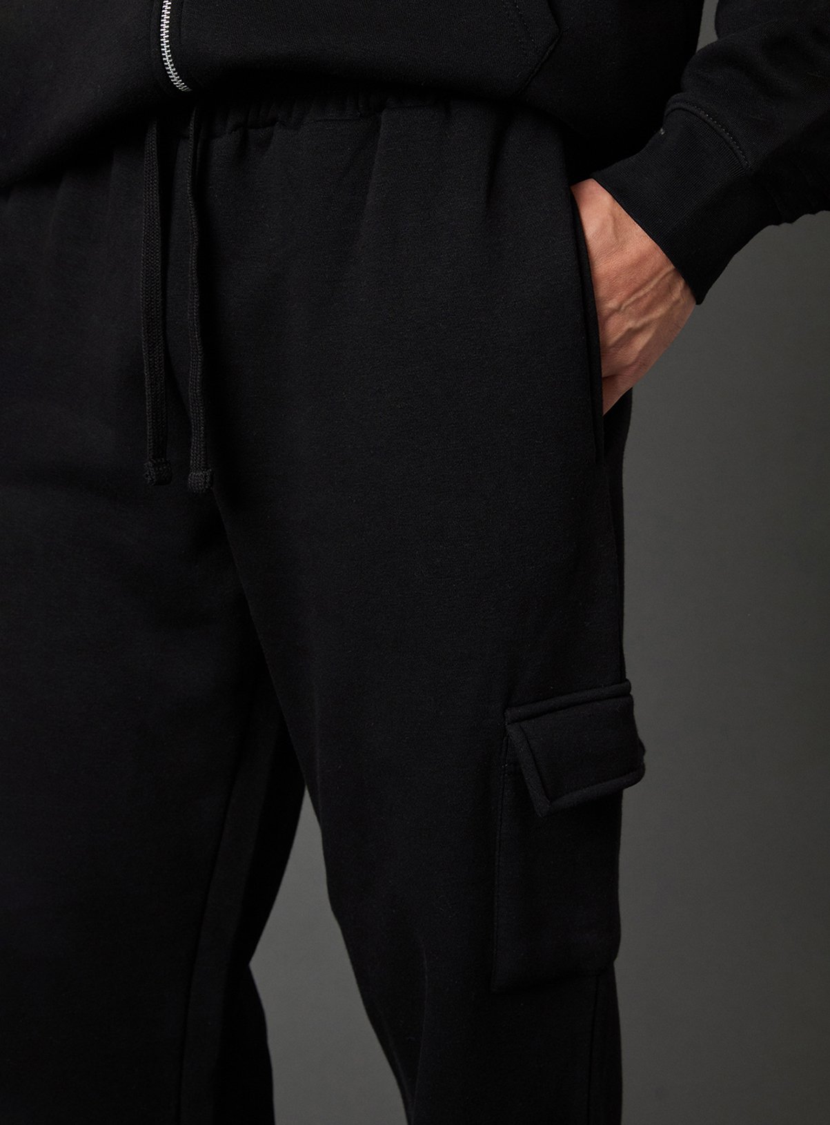 BURTON Black Straight Fit Cargo Jogger L - Image 4 thumbnail
