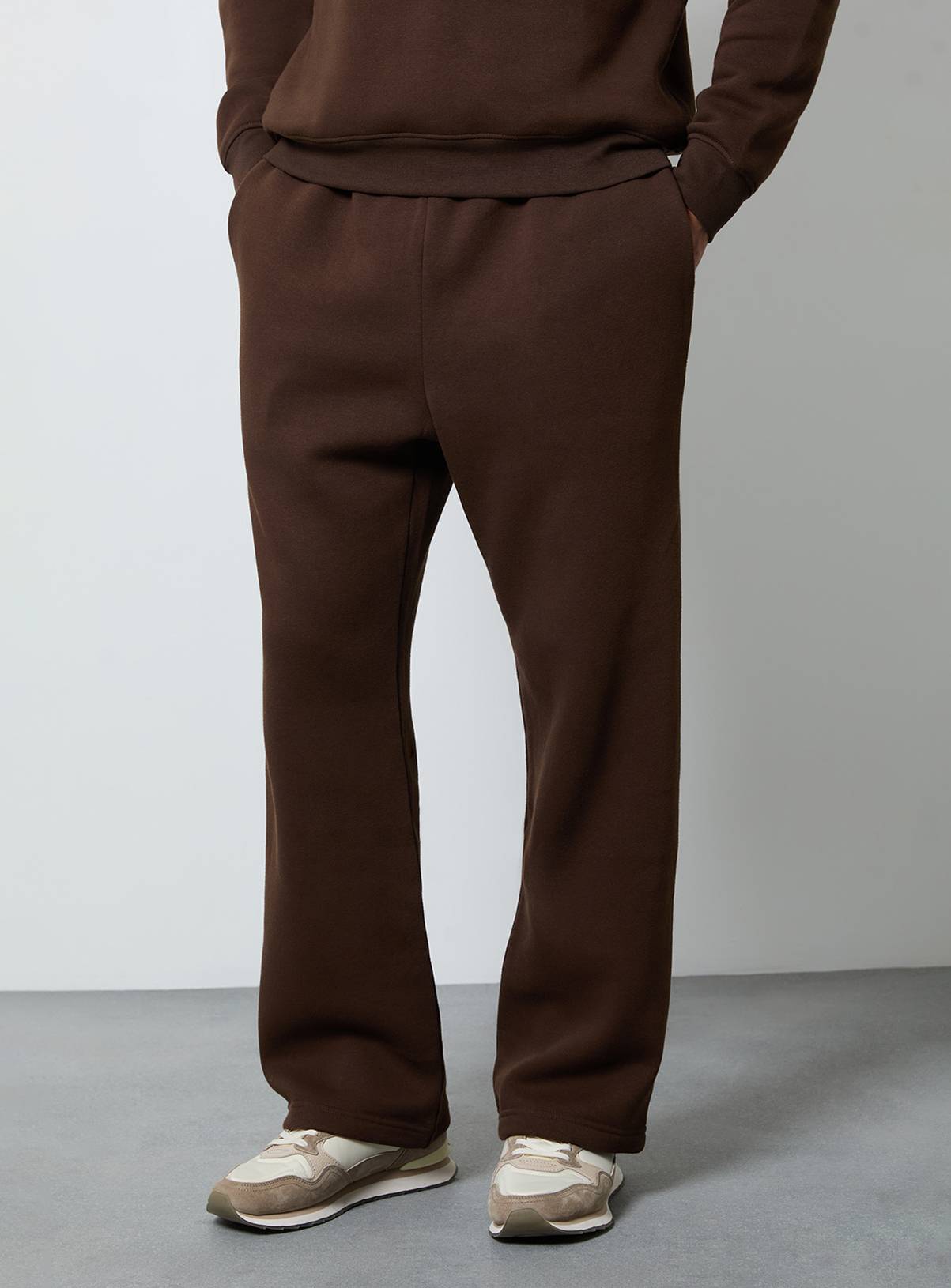 BURTON Brown Straight Leg Joggers M - Image 1