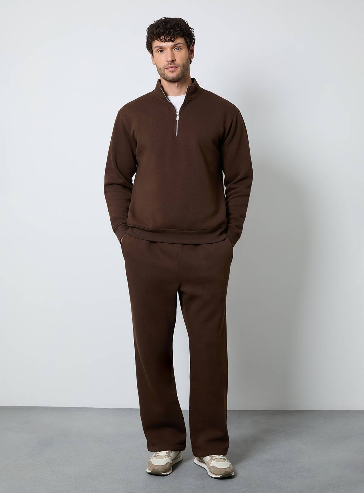 BURTON Brown Straight Leg Joggers M - Image 2