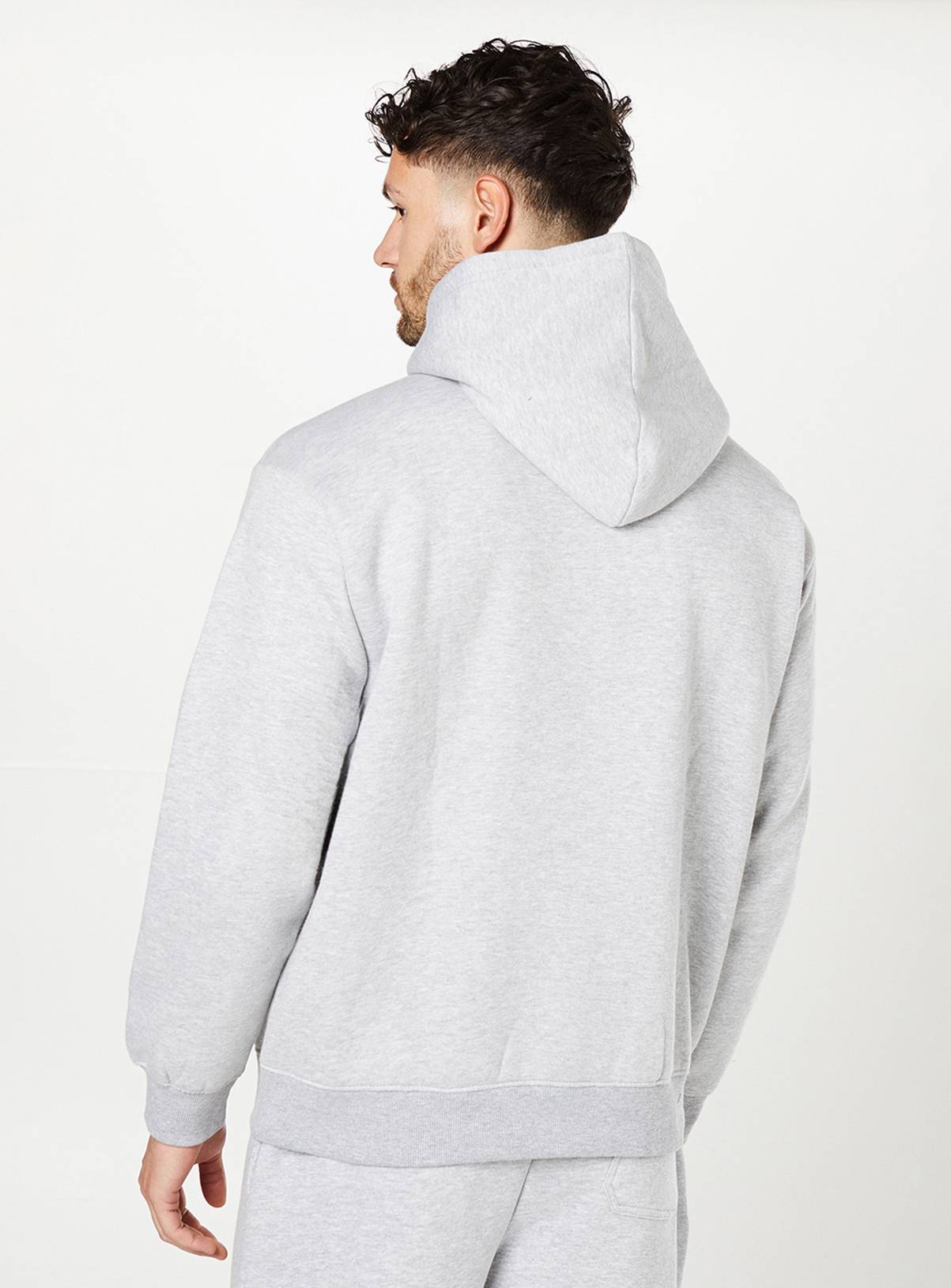 BURTON Grey Marl Overhead Hoodie XXL - Image 3