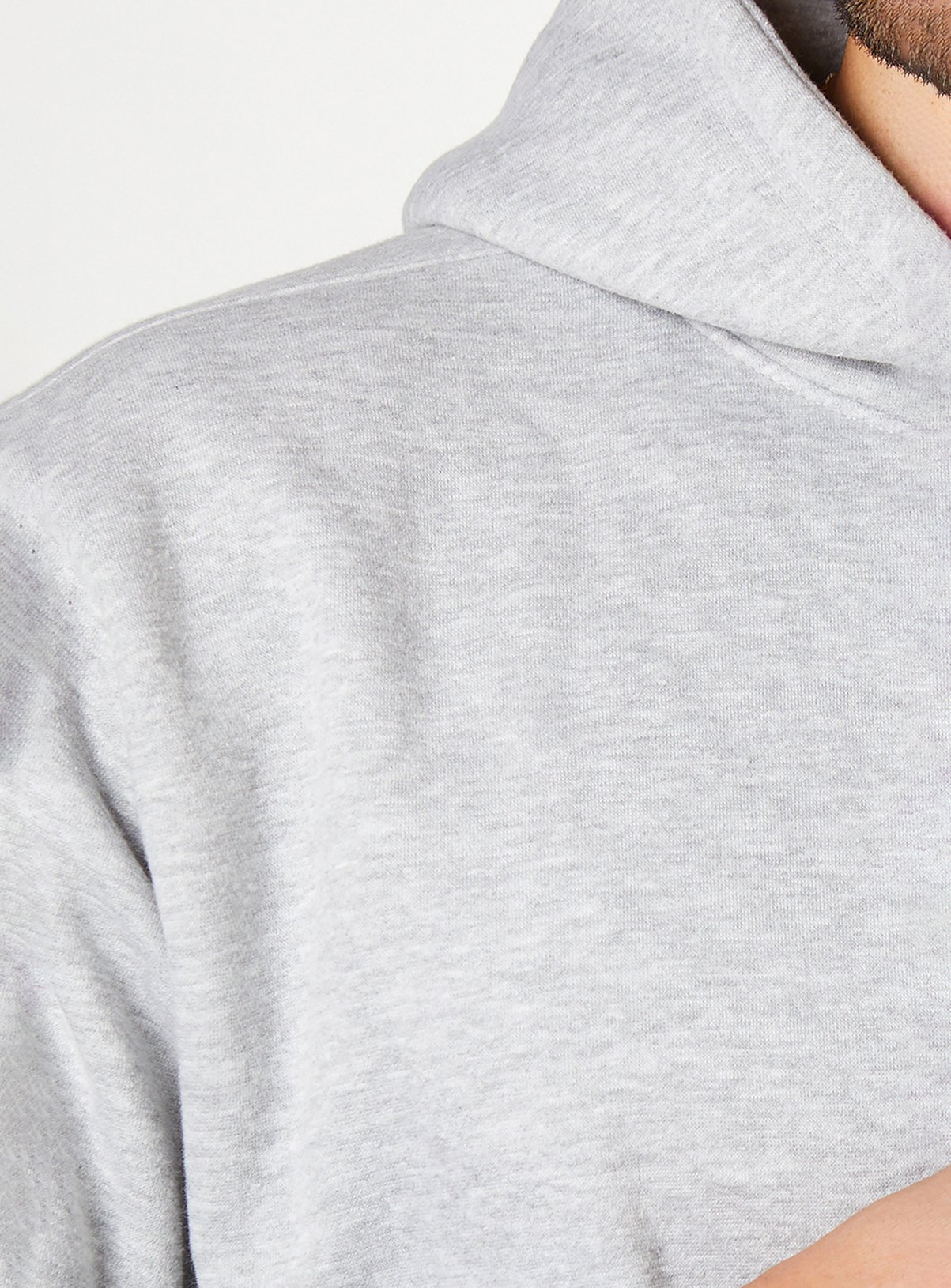 BURTON Grey Marl Overhead Hoodie XXL - Image 5 thumbnail